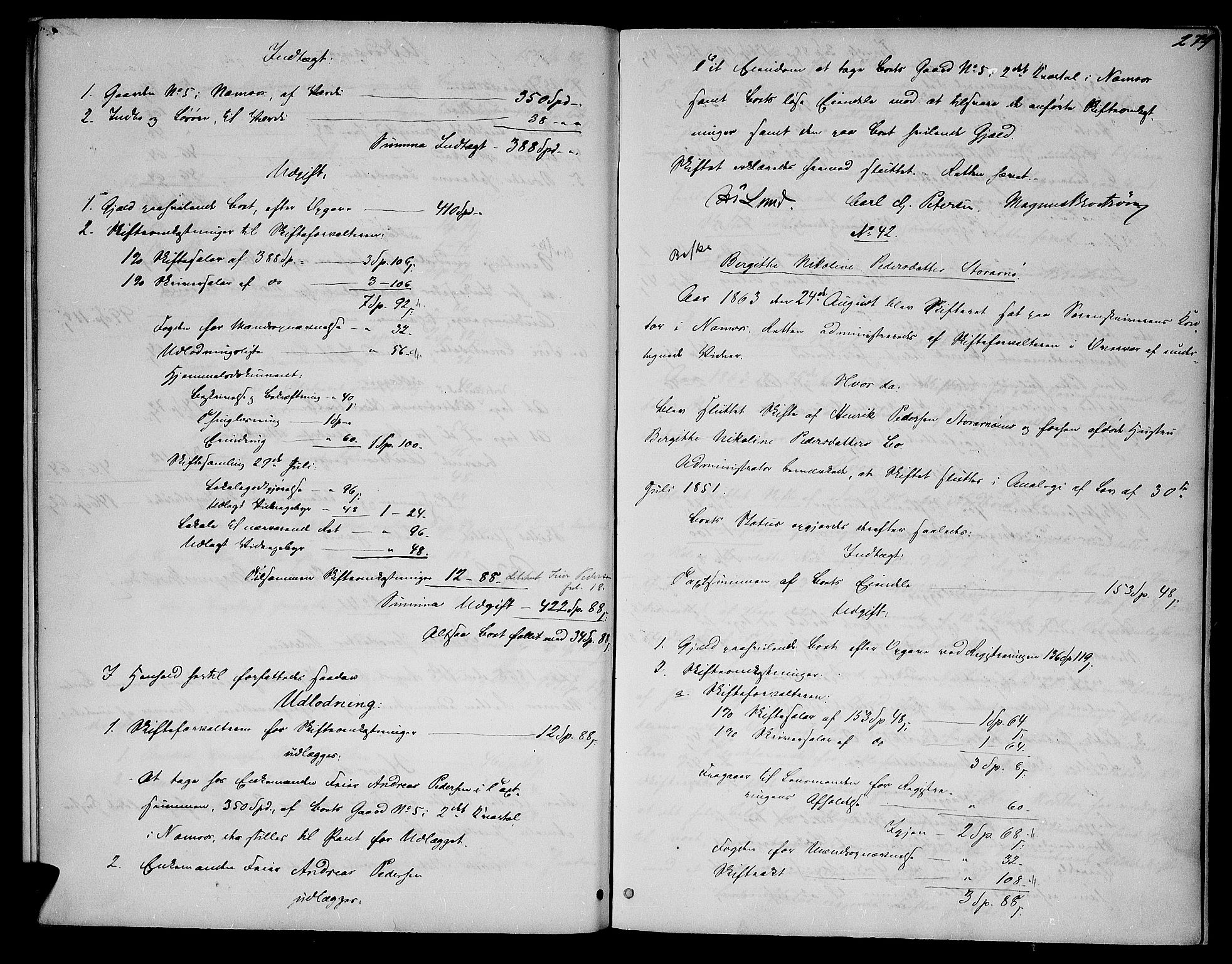 Namdal sorenskriveri, AV/SAT-A-4133/1/3/3A/L0044: Skifteprotokoll nr. 6, 1858-1863, s. 279