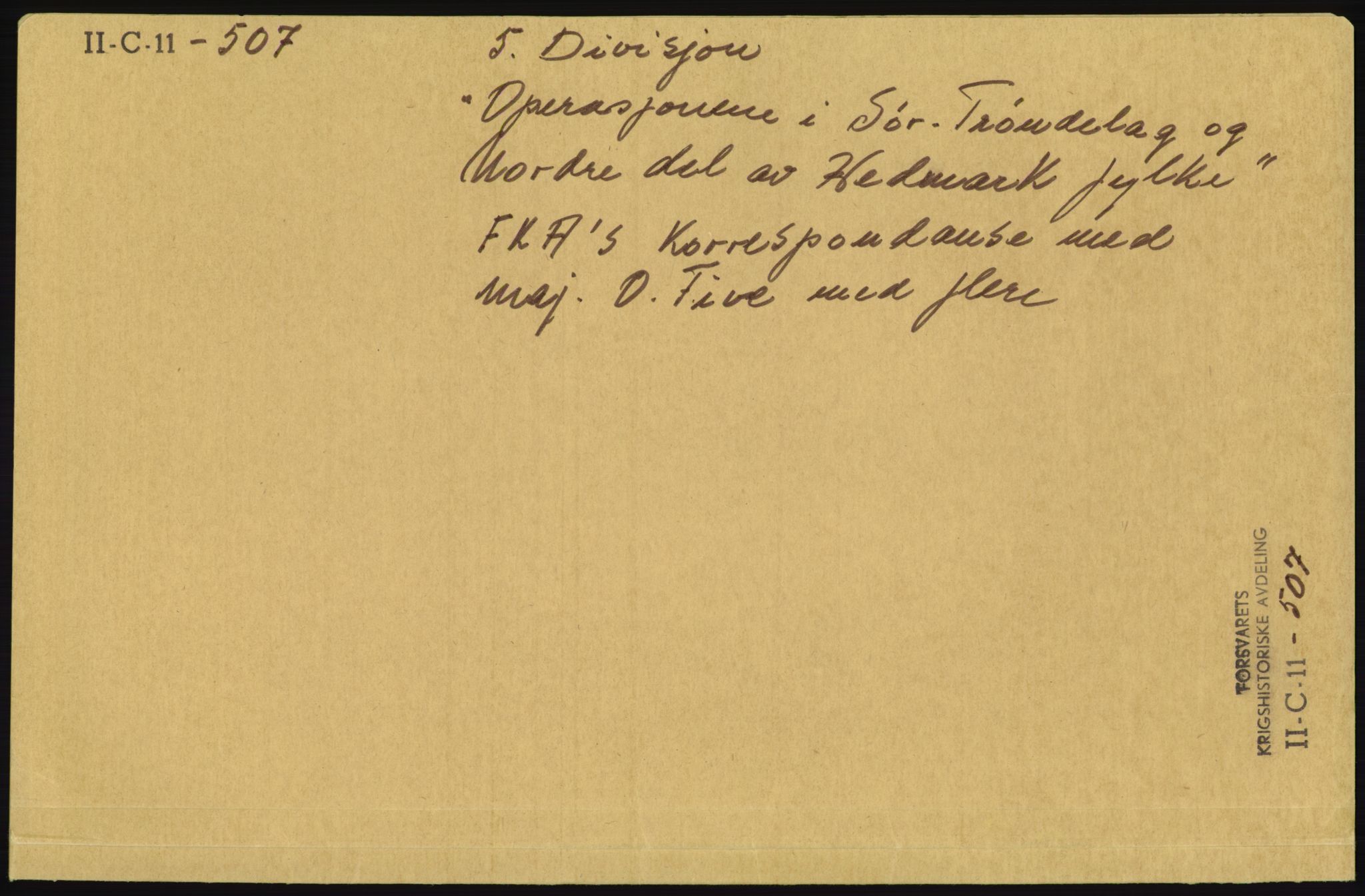 Forsvaret, Forsvarets krigshistoriske avdeling, AV/RA-RAFA-2017/Y/Yb/L0112: II-C-11-506-507  -  5. Divisjon., 1940, s. 940