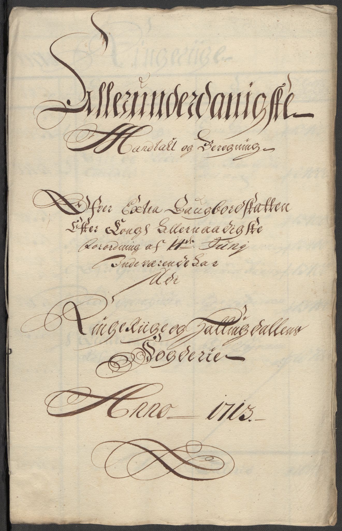 Rentekammeret inntil 1814, Reviderte regnskaper, Fogderegnskap, RA/EA-4092/R23/L1471: Fogderegnskap Ringerike og Hallingdal, 1713-1714, s. 189