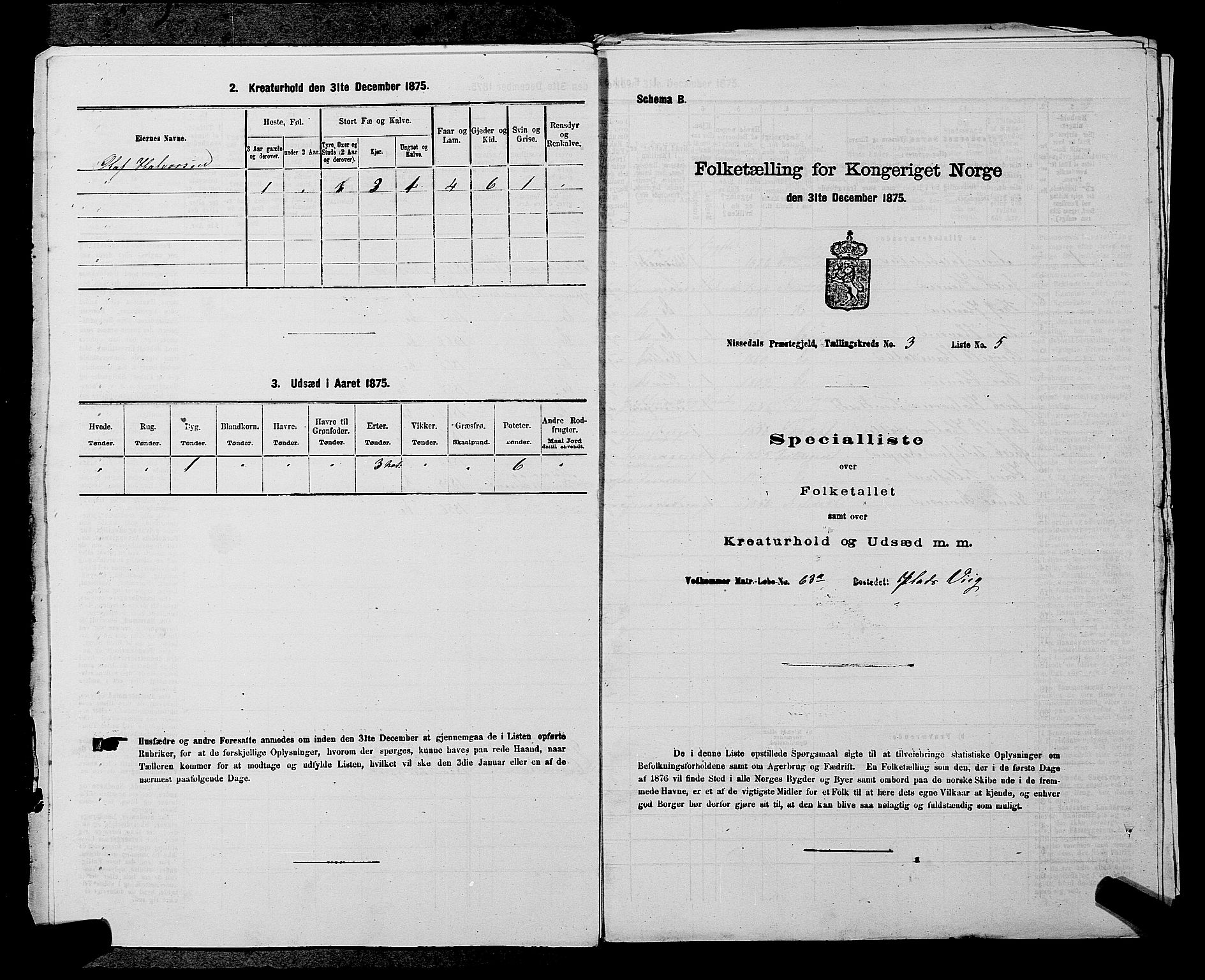 SAKO, Folketelling 1875 for 0830P Nissedal prestegjeld, 1875, s. 240