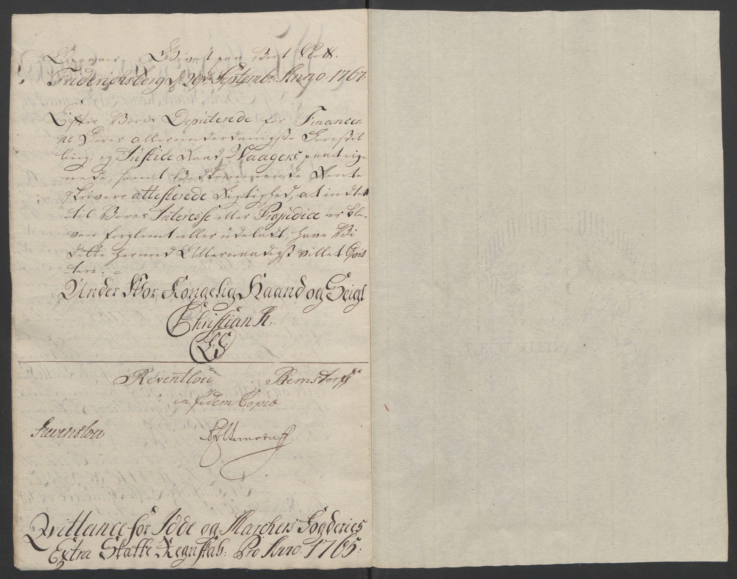 Rentekammeret inntil 1814, Reviderte regnskaper, Fogderegnskap, AV/RA-EA-4092/R01/L0097: Ekstraskatten Idd og Marker, 1756-1767, s. 252