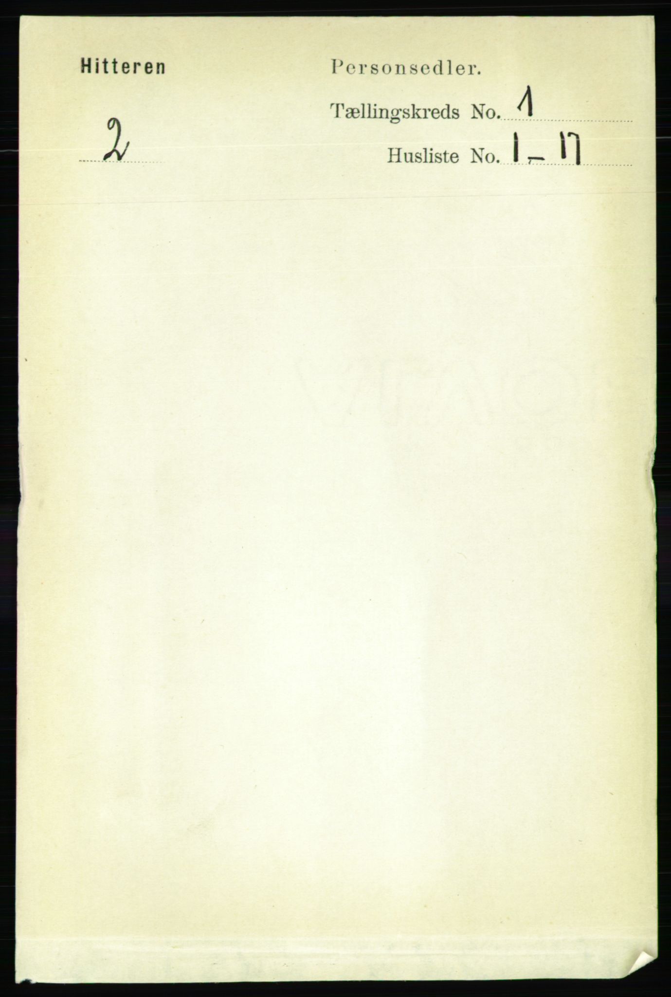 RA, Folketelling 1891 for 1617 Hitra herred, 1891, s. 54