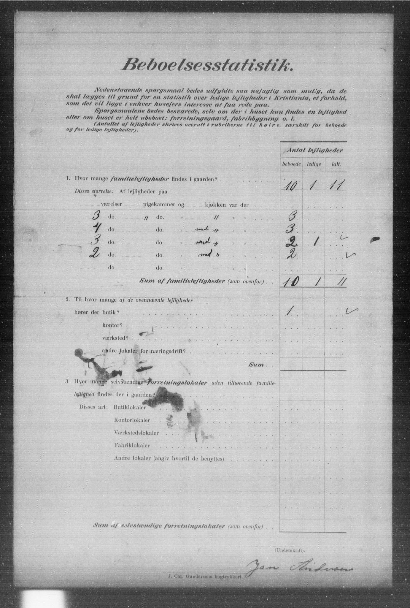 OBA, Kommunal folketelling 31.12.1903 for Kristiania kjøpstad, 1903, s. 15241