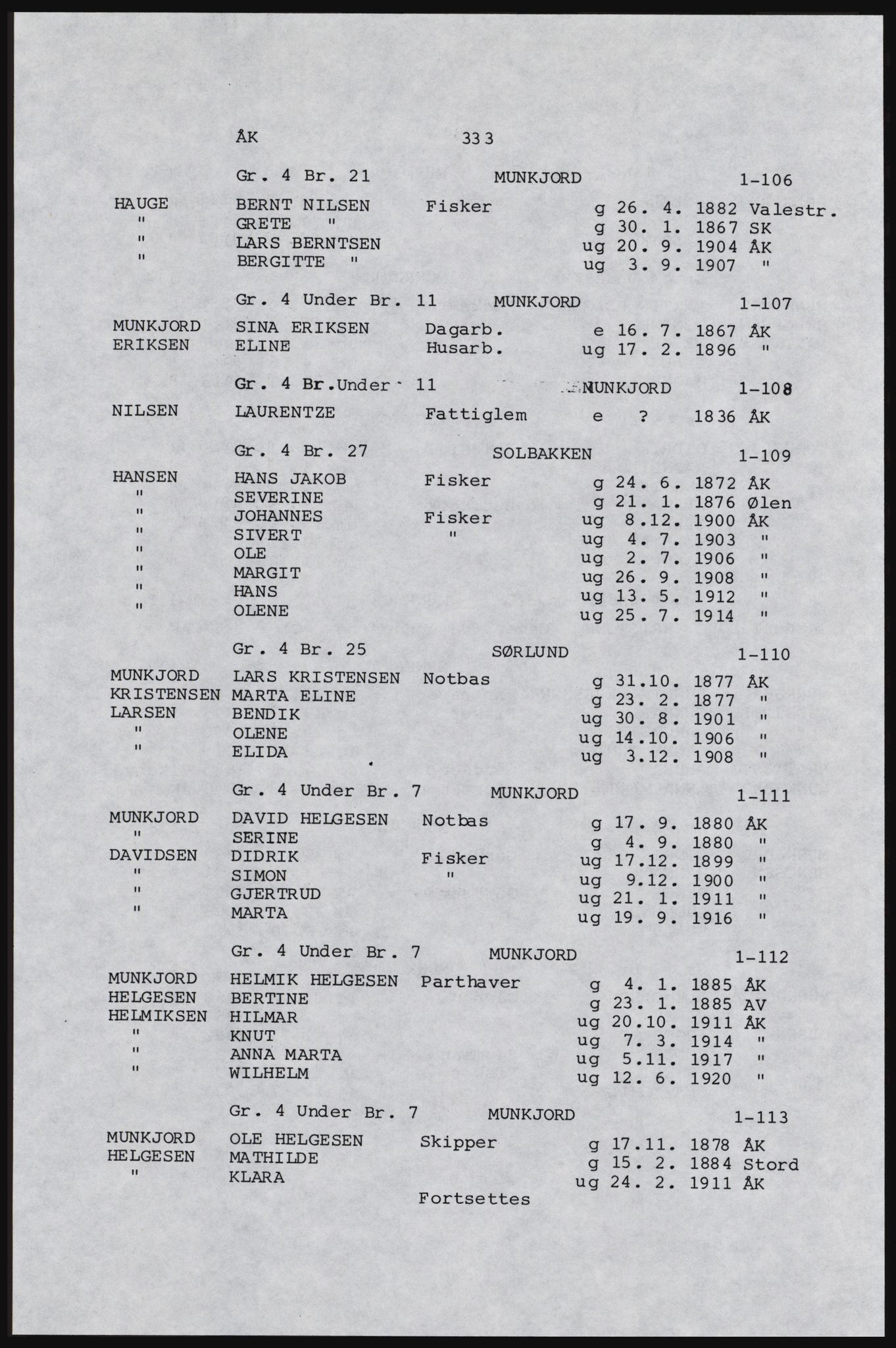 SAST, Avskrift av folketellingen 1920 for Karmøy, 1920, s. 355