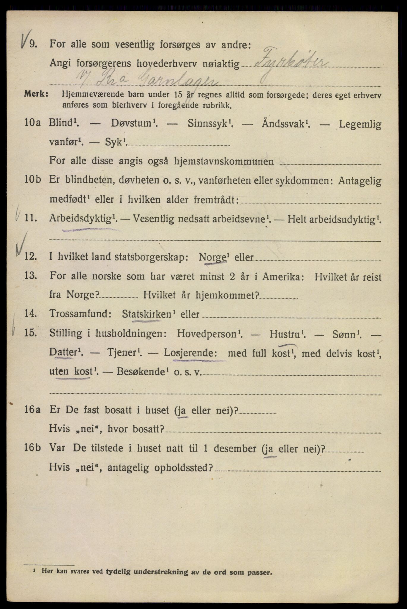 SAO, Folketelling 1920 for 0301 Kristiania kjøpstad, 1920, s. 657928