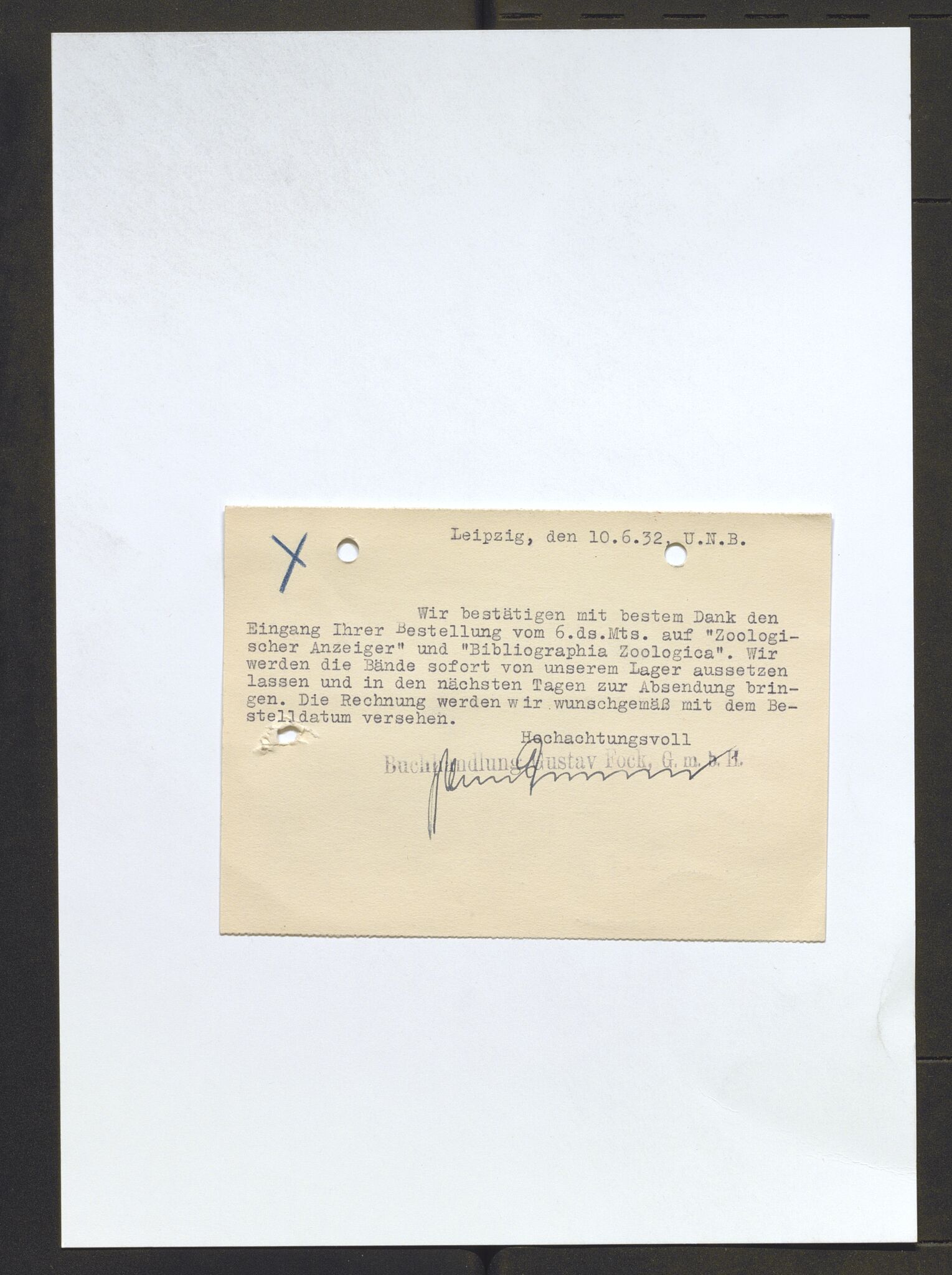 Bergens Museum, AV/SAB-A-17301/13/D/L0002: Korrespondanse , 1928-1940, s. 443