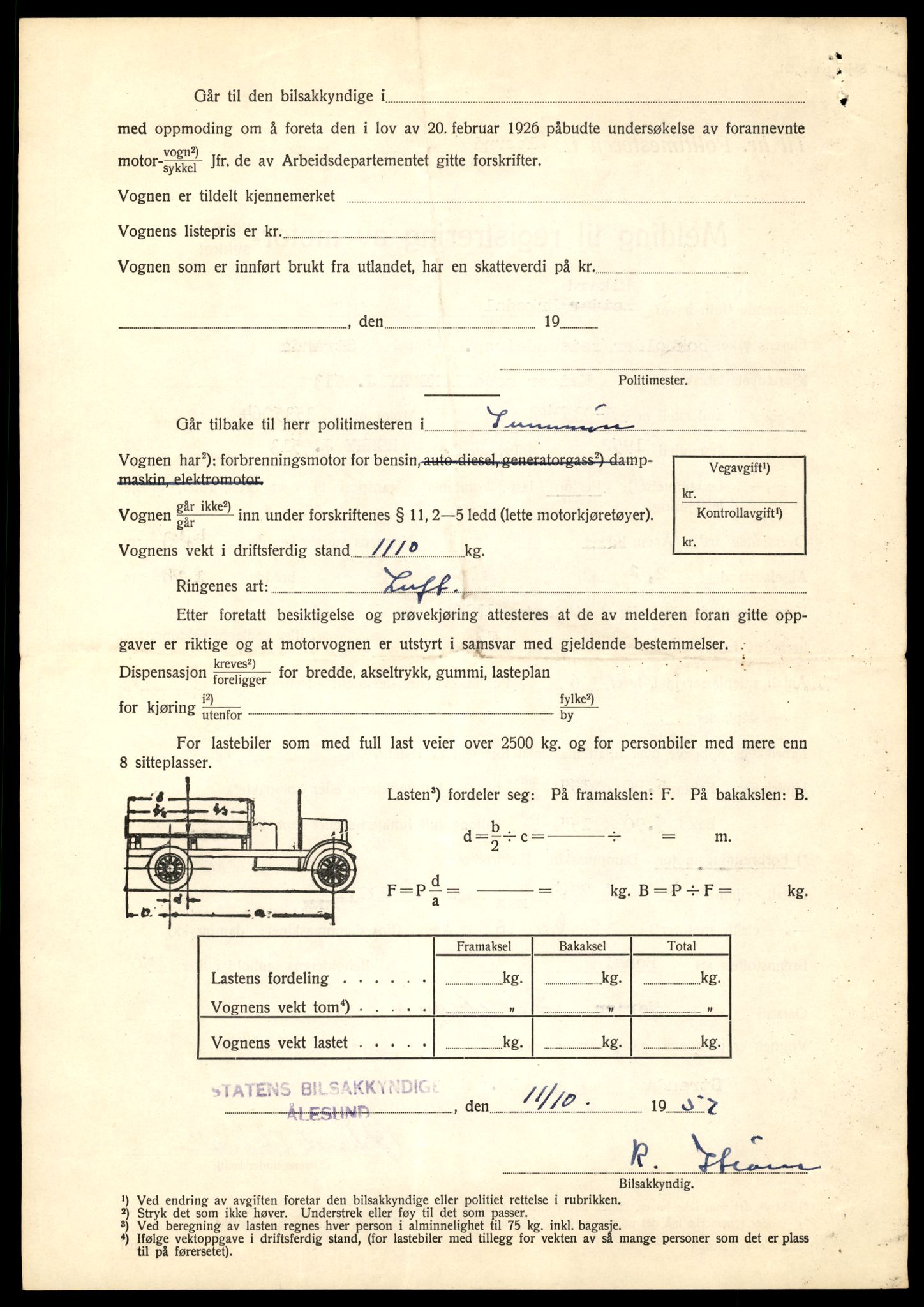 Møre og Romsdal vegkontor - Ålesund trafikkstasjon, SAT/A-4099/F/Fe/L0021: Registreringskort for kjøretøy T 10471 - T 10583, 1927-1998, s. 2214