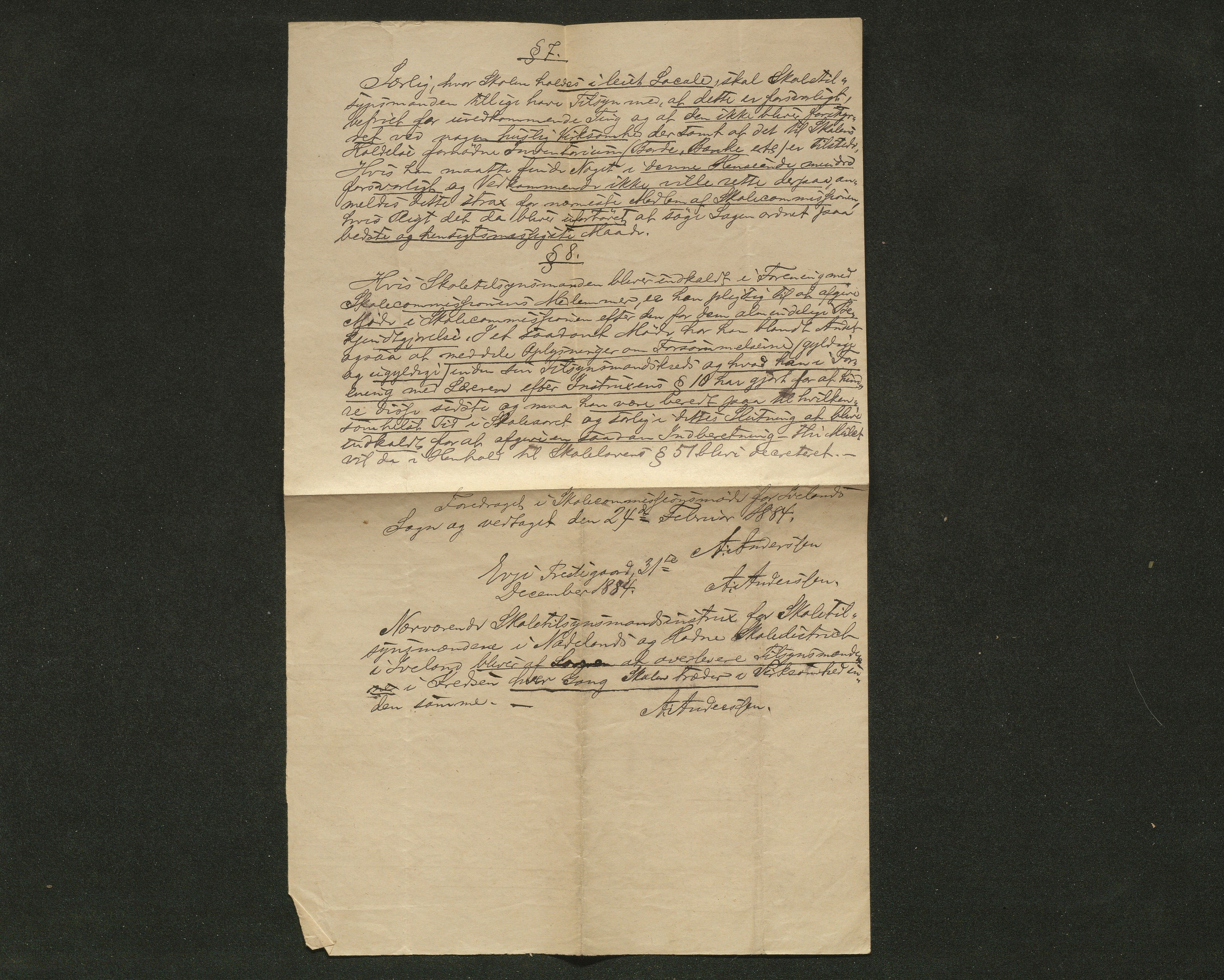 Iveland kommune, De enkelte kretsene/Skolene, AAKS/KA0935-550/A_4/L0002: Dagbok for Hodne og Iveland skolekrets, 1863-1888