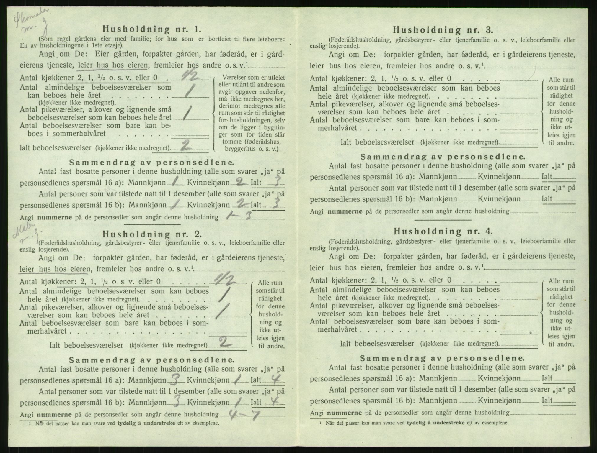 SAT, Folketelling 1920 for 1534 Haram herred, 1920, s. 284