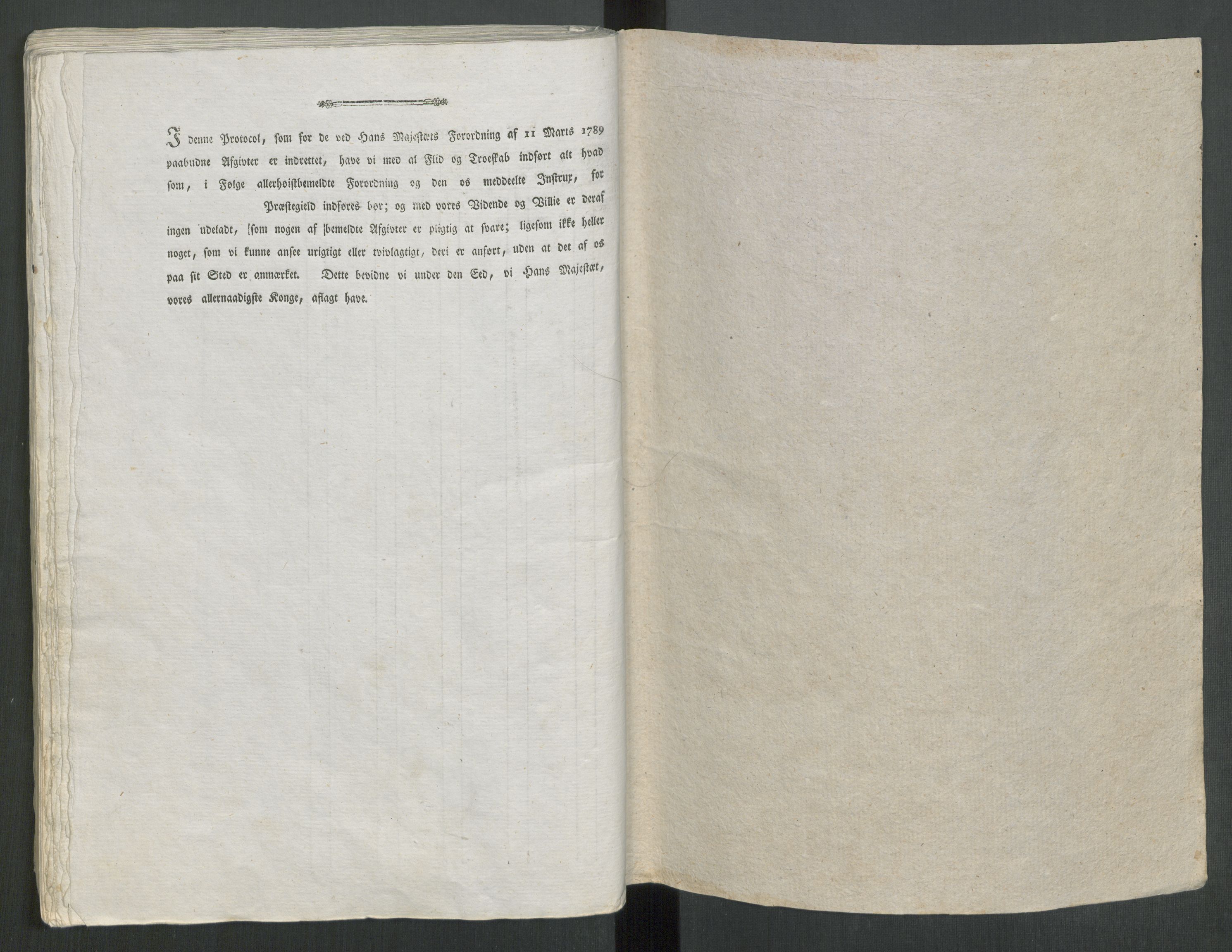 Rentekammeret inntil 1814, Reviderte regnskaper, Mindre regnskaper, RA/EA-4068/Rf/Rfe/L0028: Nedre Romerike fogderi. Nedre Telemark og Bamle fogderi, Nordhordland og Voss fogderi, 1789, s. 263