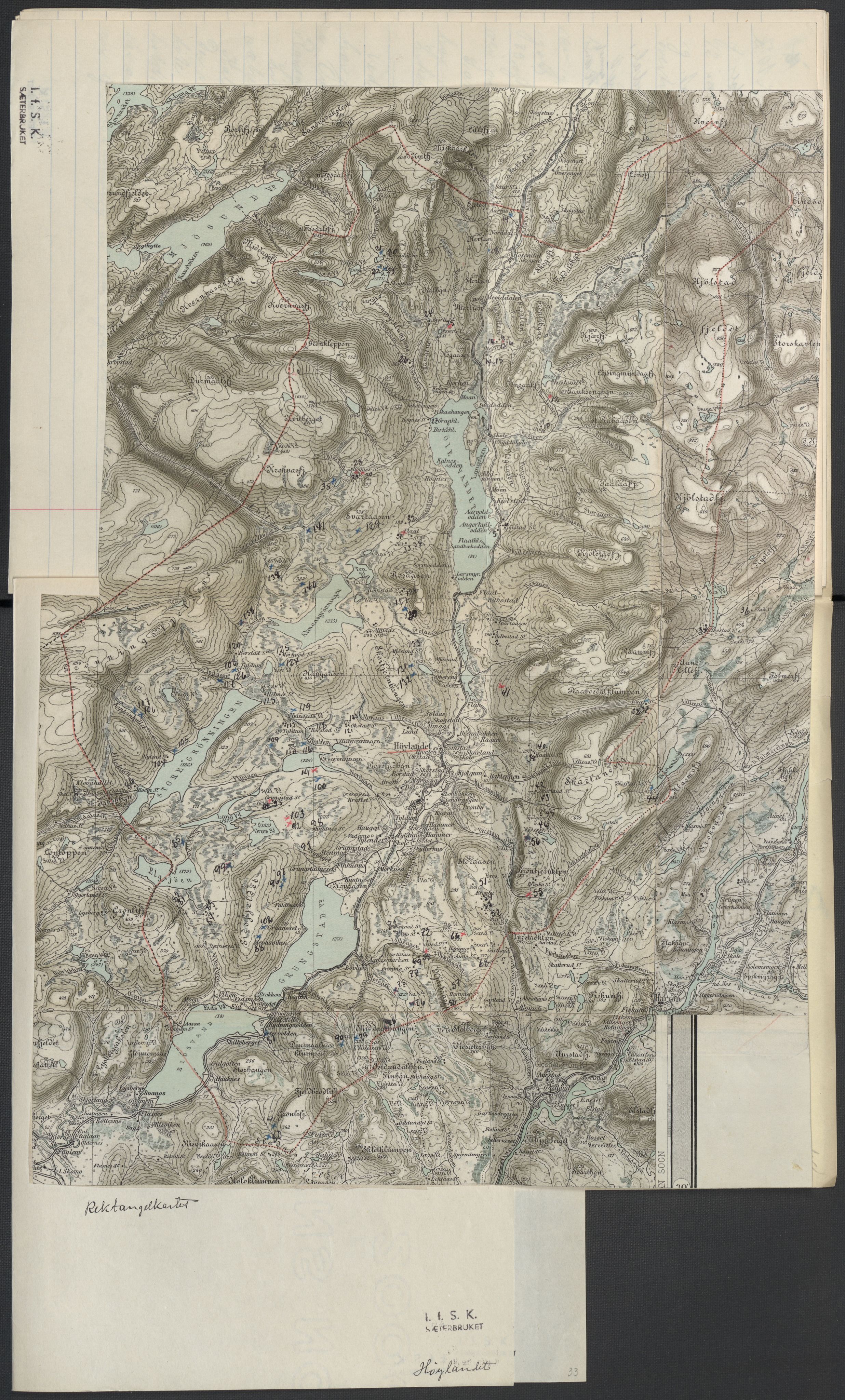 Instituttet for sammenlignende kulturforskning, RA/PA-0424/F/Fc/L0015/0003: Eske B15: / Nord-Trøndelag (perm XLIV-XLV), 1933-1939