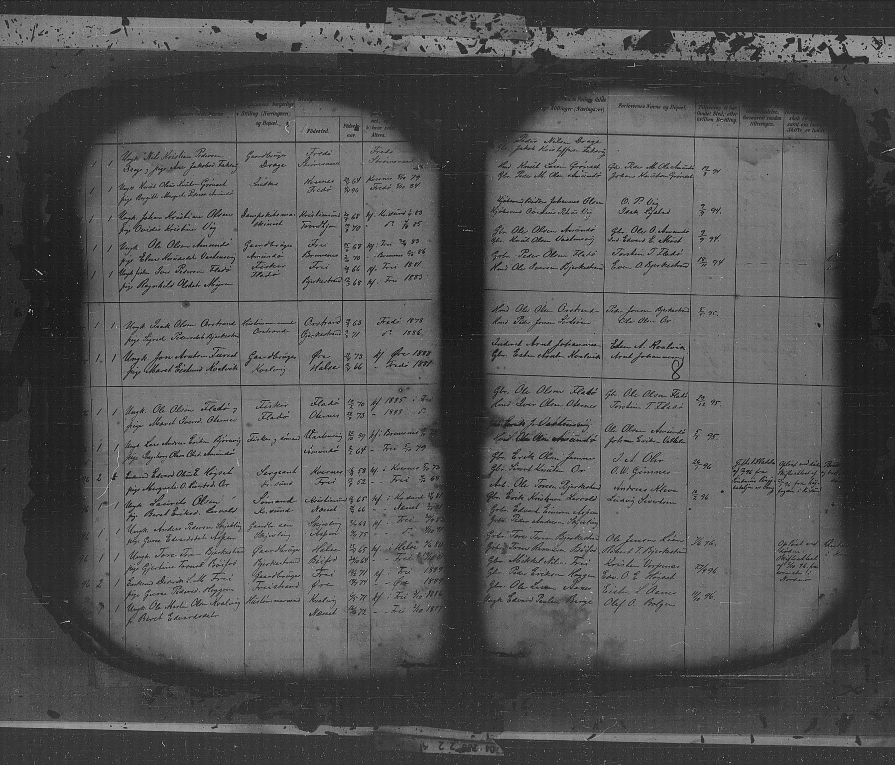 Kristiansund sokneprestkontor, SAT/A-1068/1/I/I1: Klokkerbok nr. 31, 1880-1918, s. 8