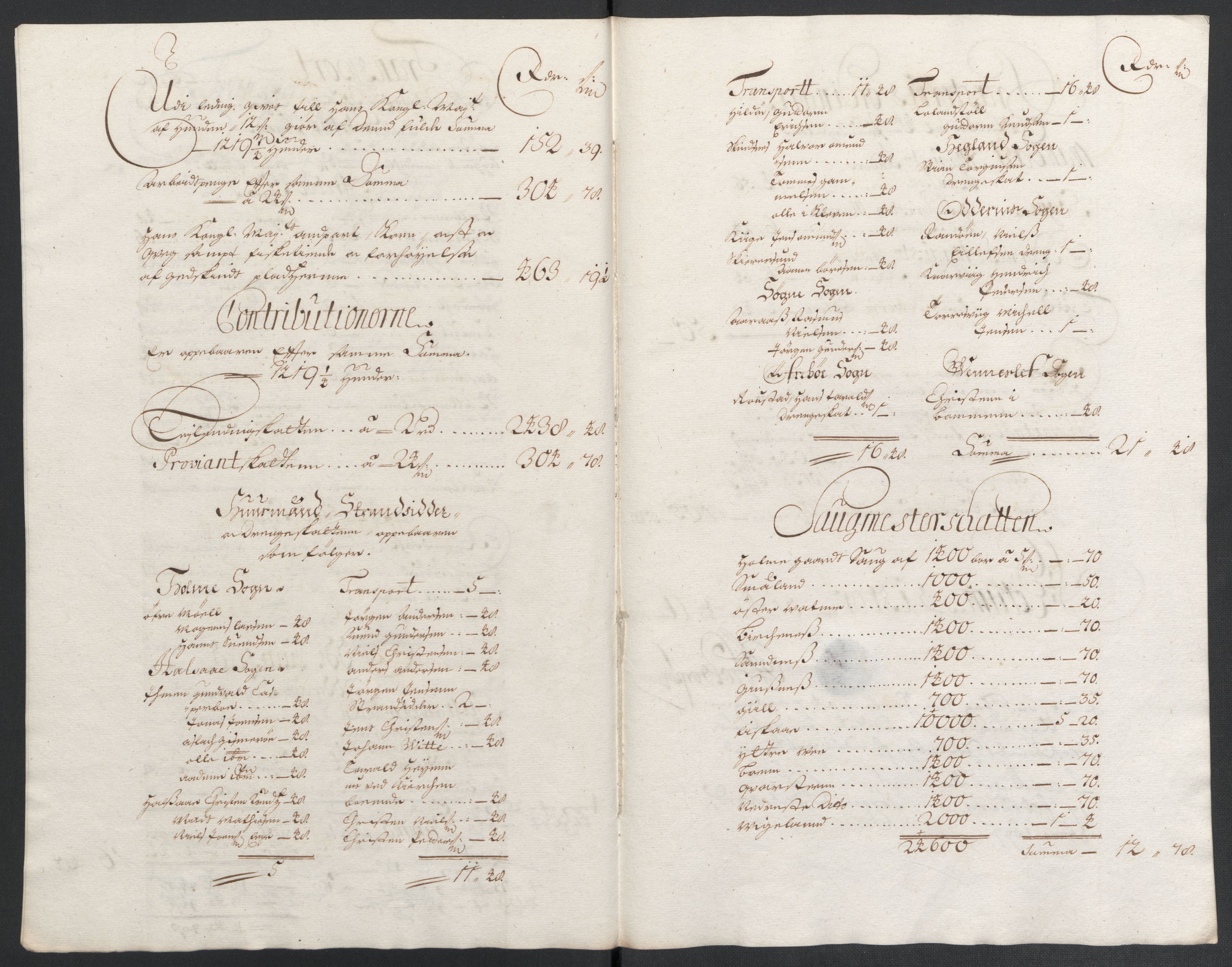 Rentekammeret inntil 1814, Reviderte regnskaper, Fogderegnskap, RA/EA-4092/R43/L2546: Fogderegnskap Lista og Mandal, 1696-1697, s. 76