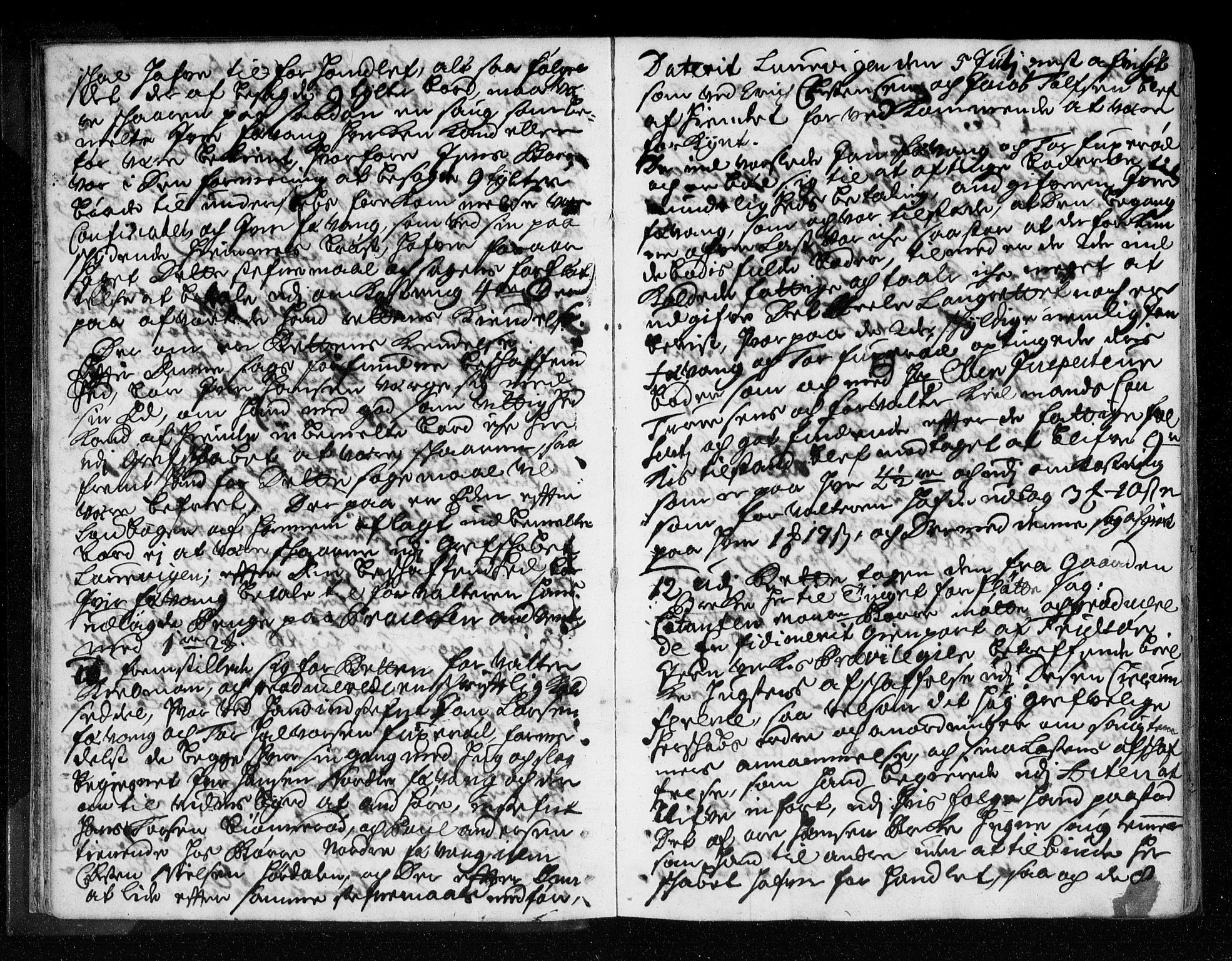 Larvik sorenskriveri, AV/SAKO-A-83/F/Fa/L0017: Tingbok, 1729-1731, s. 17b-18a
