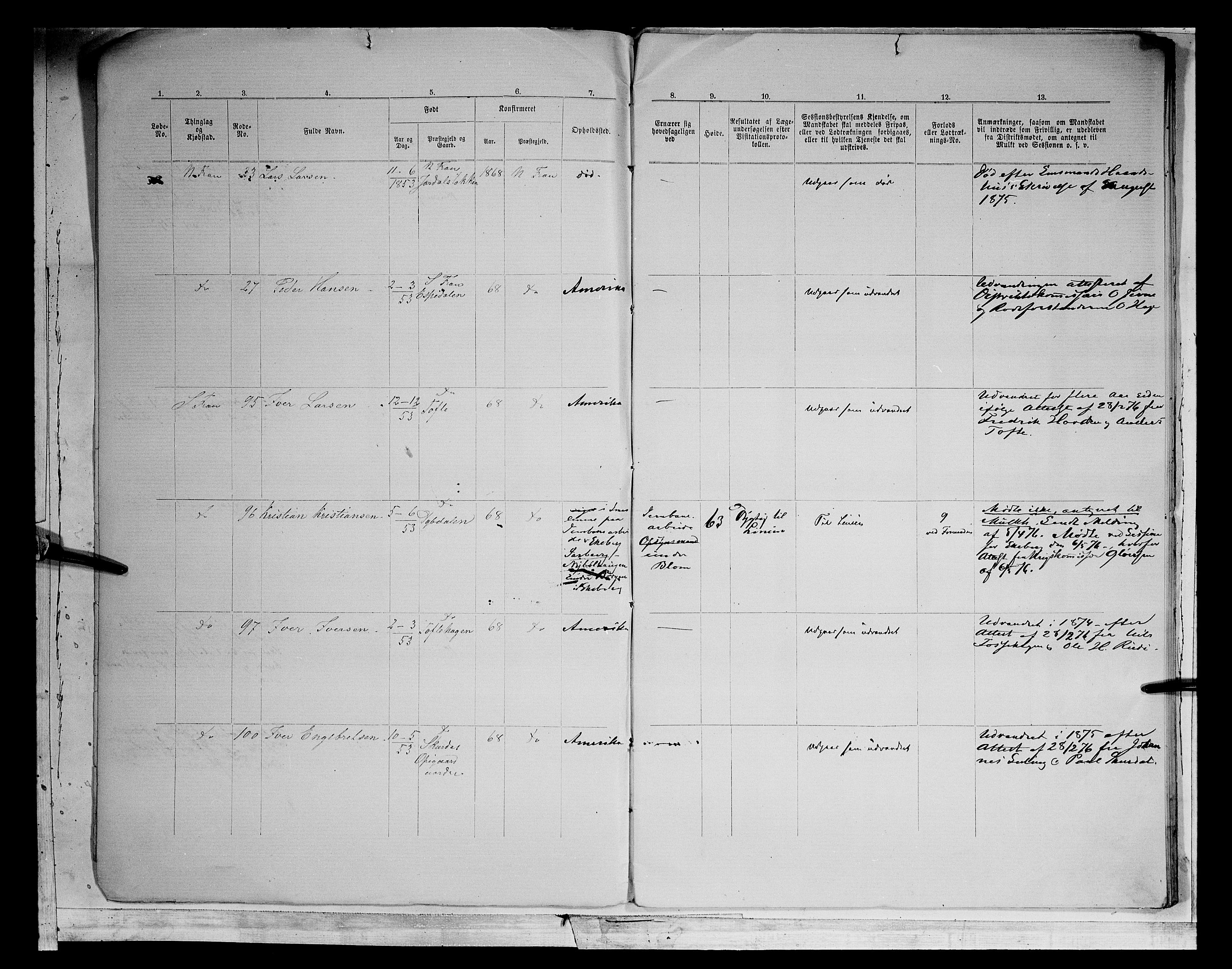 Fylkesmannen i Oppland, AV/SAH-FYO-002/1/K/Kg/L1174: Fron, Nordre og Søndre Fron, Vågå, 1860-1879, s. 266