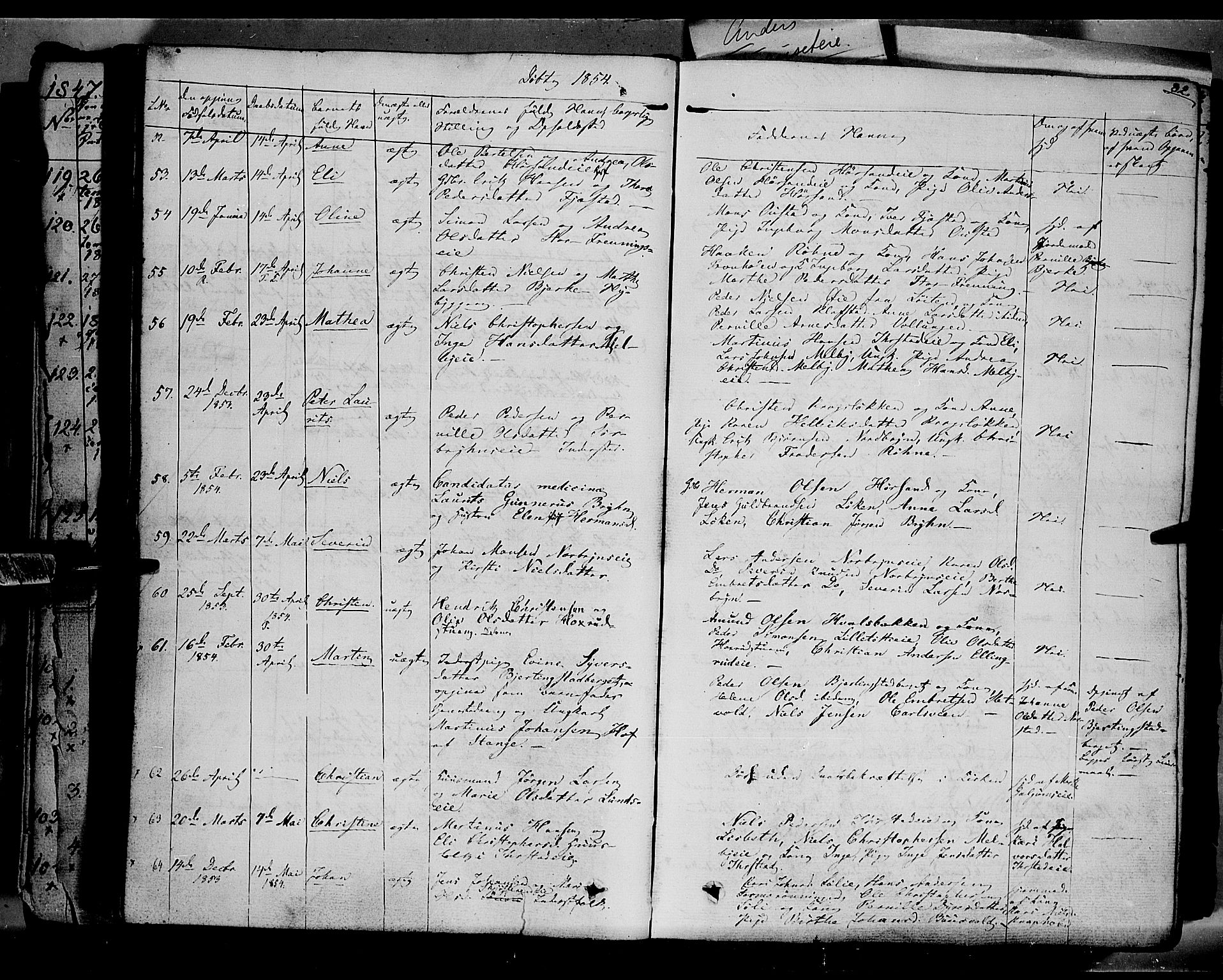Romedal prestekontor, AV/SAH-PREST-004/K/L0004: Ministerialbok nr. 4, 1847-1861, s. 82