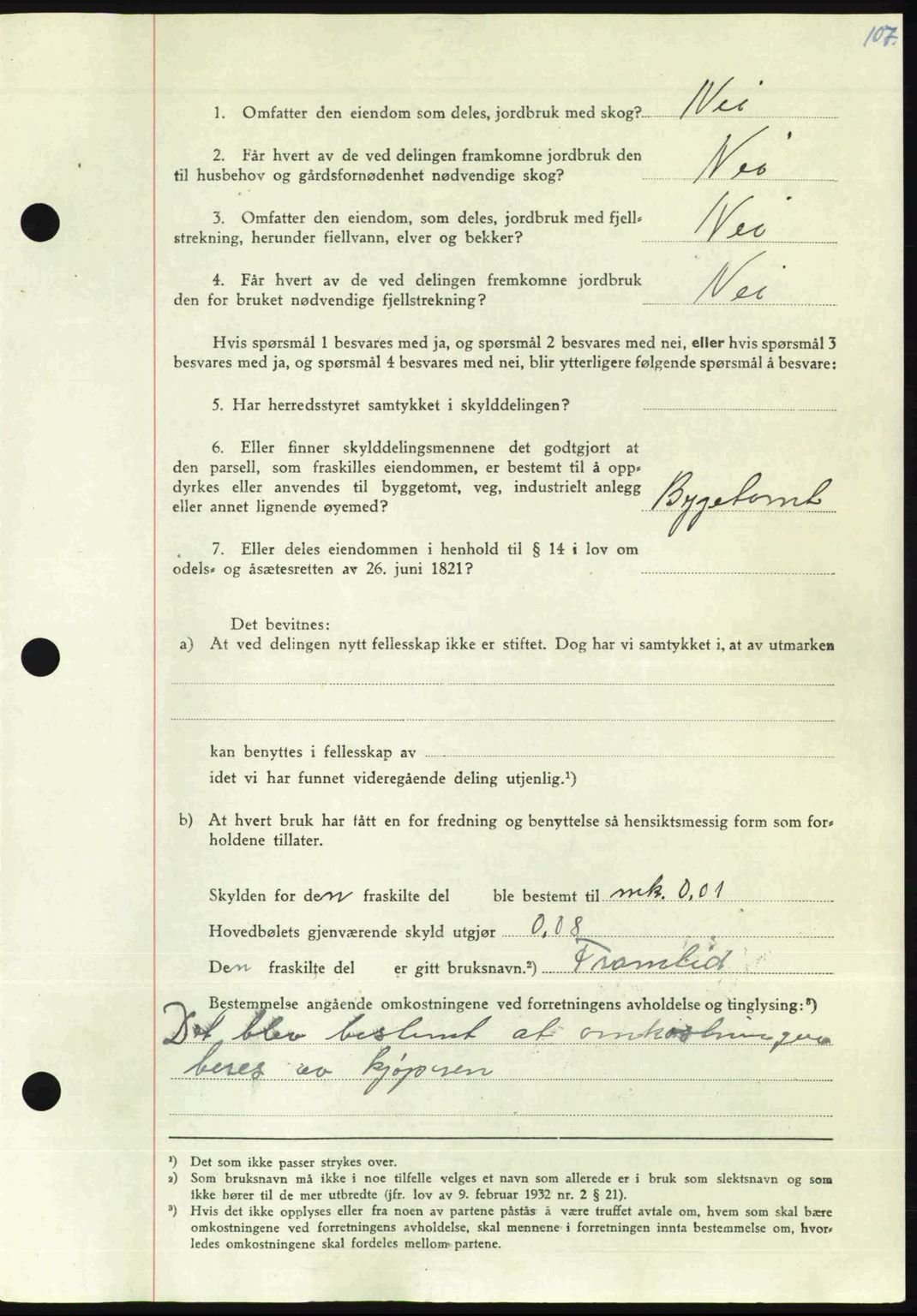 Nordmøre sorenskriveri, AV/SAT-A-4132/1/2/2Ca: Pantebok nr. A105, 1947-1947, Dagboknr: 1310/1947