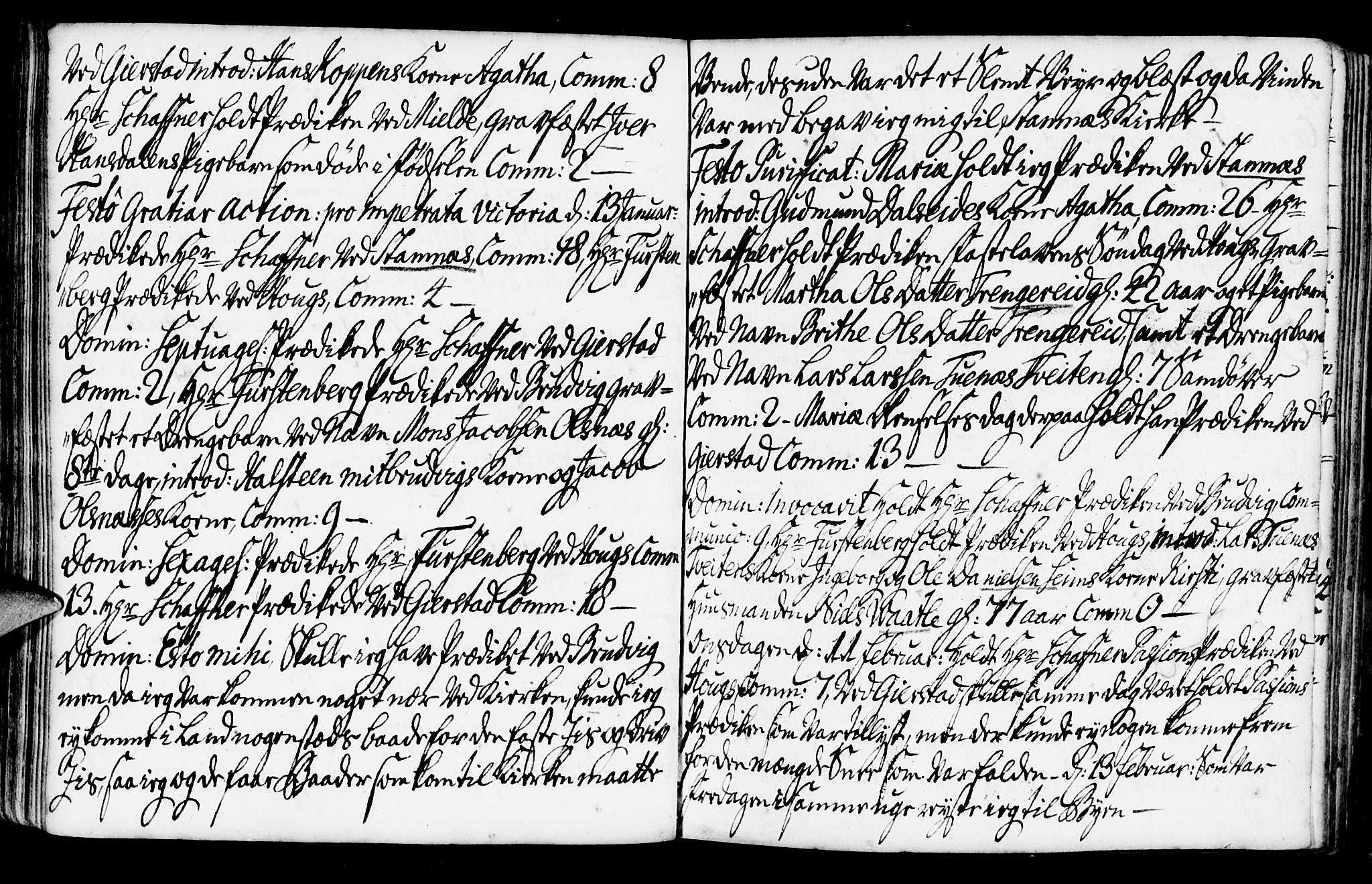 Haus sokneprestembete, SAB/A-75601/H/Haa: Ministerialbok nr. A 7, 1748-1766, s. 127