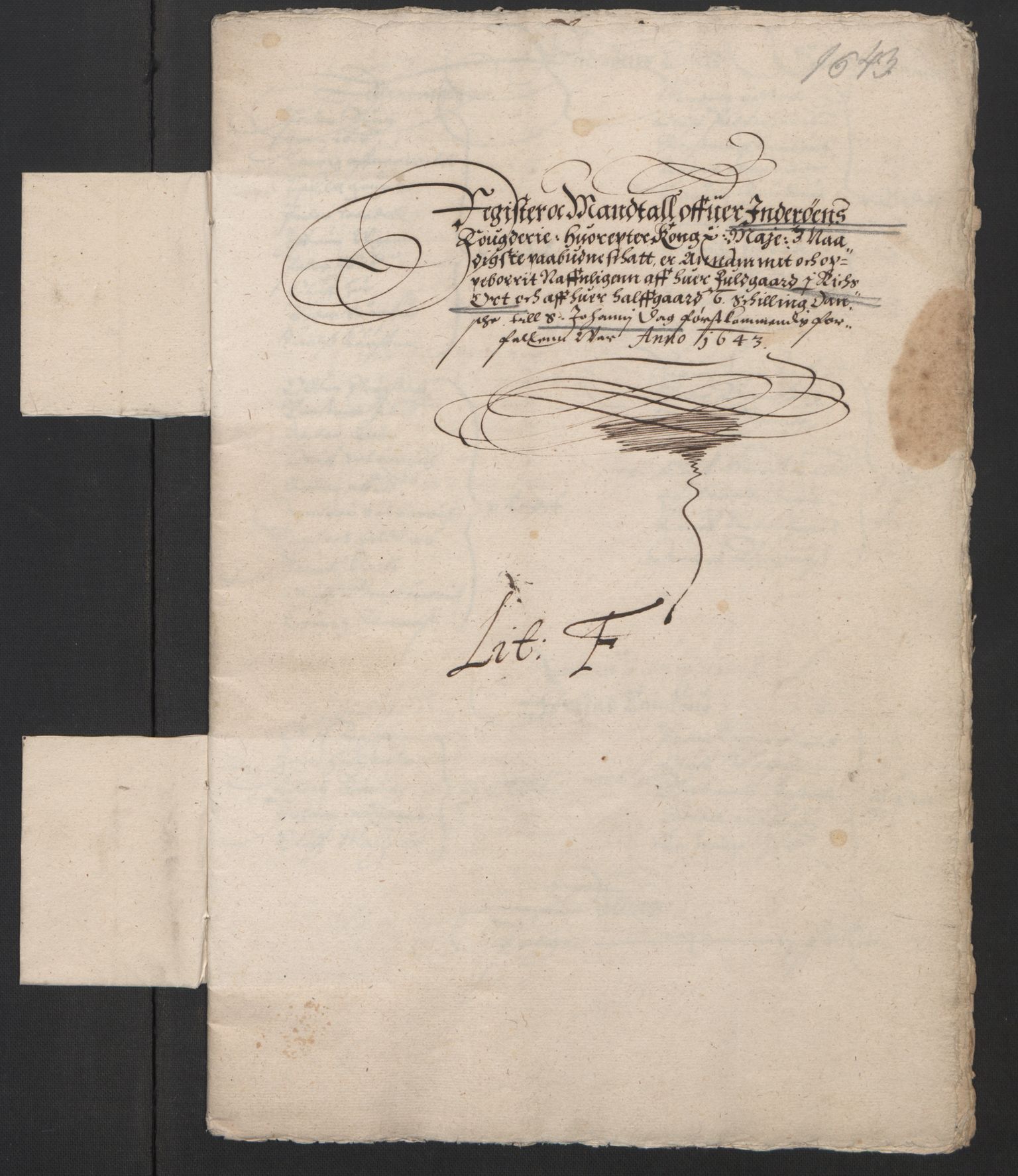 Rentekammeret inntil 1814, Reviderte regnskaper, Lensregnskaper, AV/RA-EA-5023/R/Rb/Rbw/L0080: Trondheim len, 1643-1644