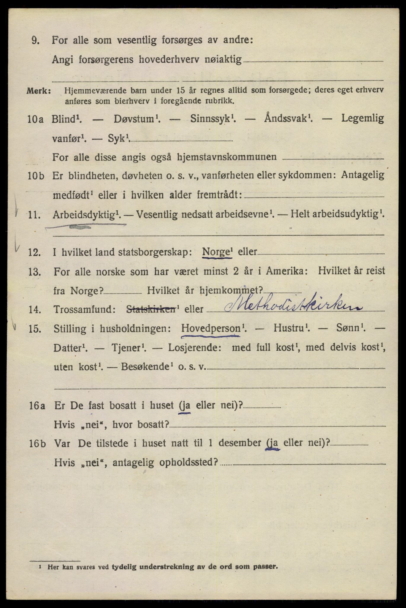 SAO, Folketelling 1920 for 0301 Kristiania kjøpstad, 1920, s. 453184