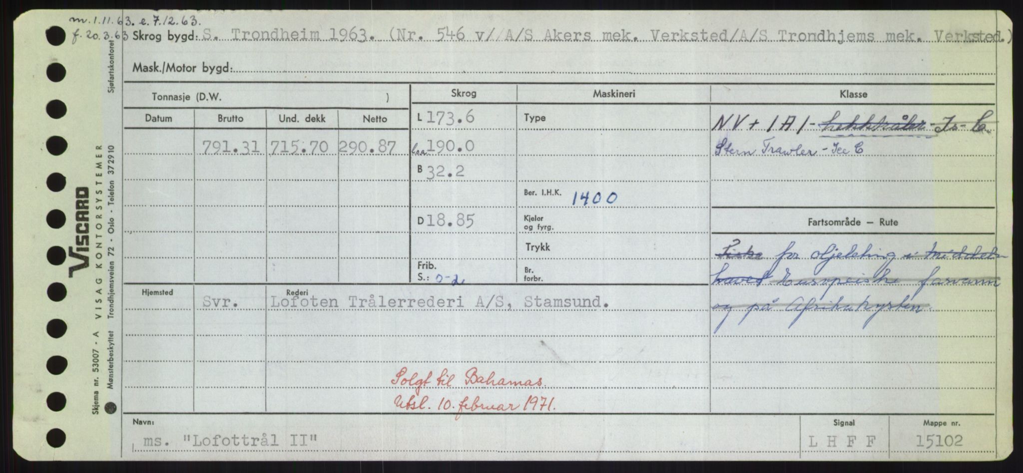 Sjøfartsdirektoratet med forløpere, Skipsmålingen, AV/RA-S-1627/H/Hd/L0023: Fartøy, Lia-Løv, s. 283