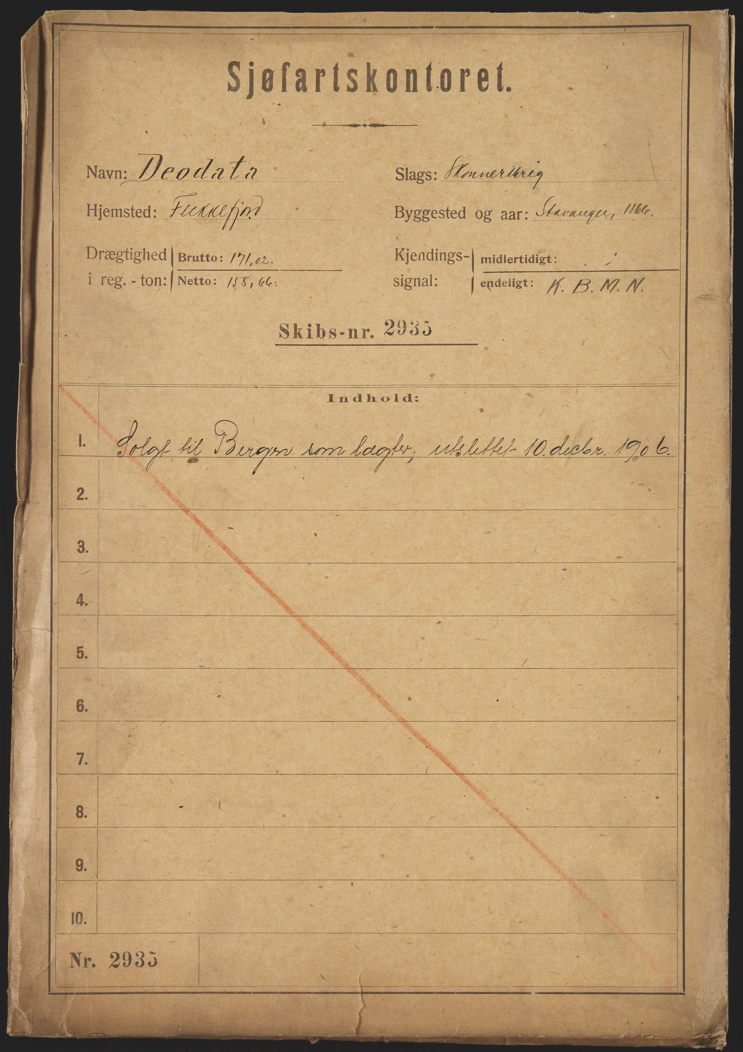 Sjøfartsdirektoratet med forløpere, skipsmapper slettede skip, RA/S-4998/F/Fa/L0237: --, 1847-1934, s. 625