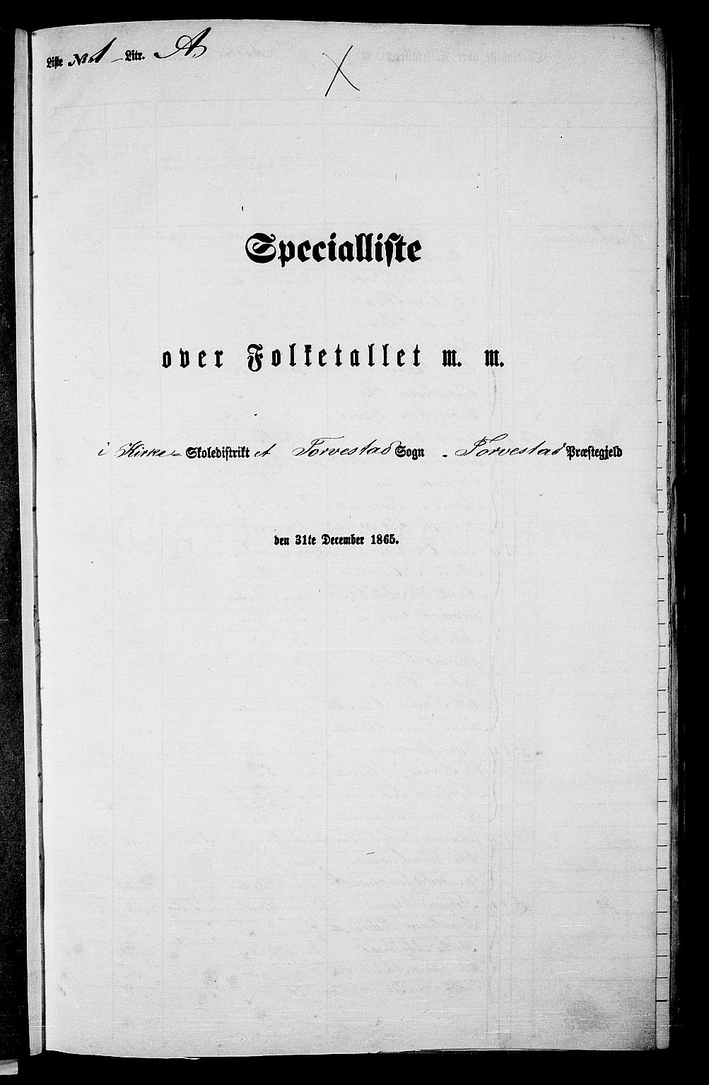 RA, Folketelling 1865 for 1152L Torvastad prestegjeld, Torvastad sokn, Skåre sokn og Utsira sokn, 1865, s. 16