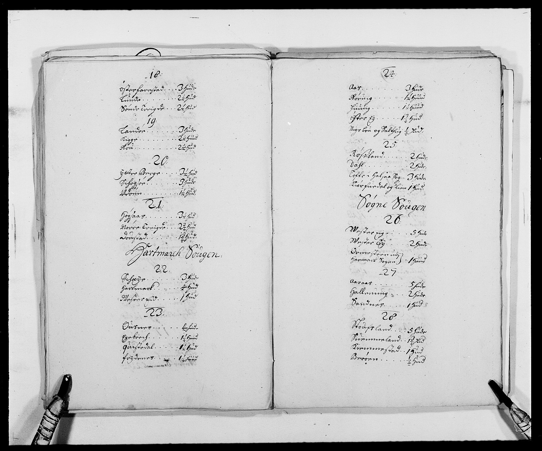 Rentekammeret inntil 1814, Reviderte regnskaper, Fogderegnskap, AV/RA-EA-4092/R42/L2542: Mandal fogderi, 1685-1687, s. 269
