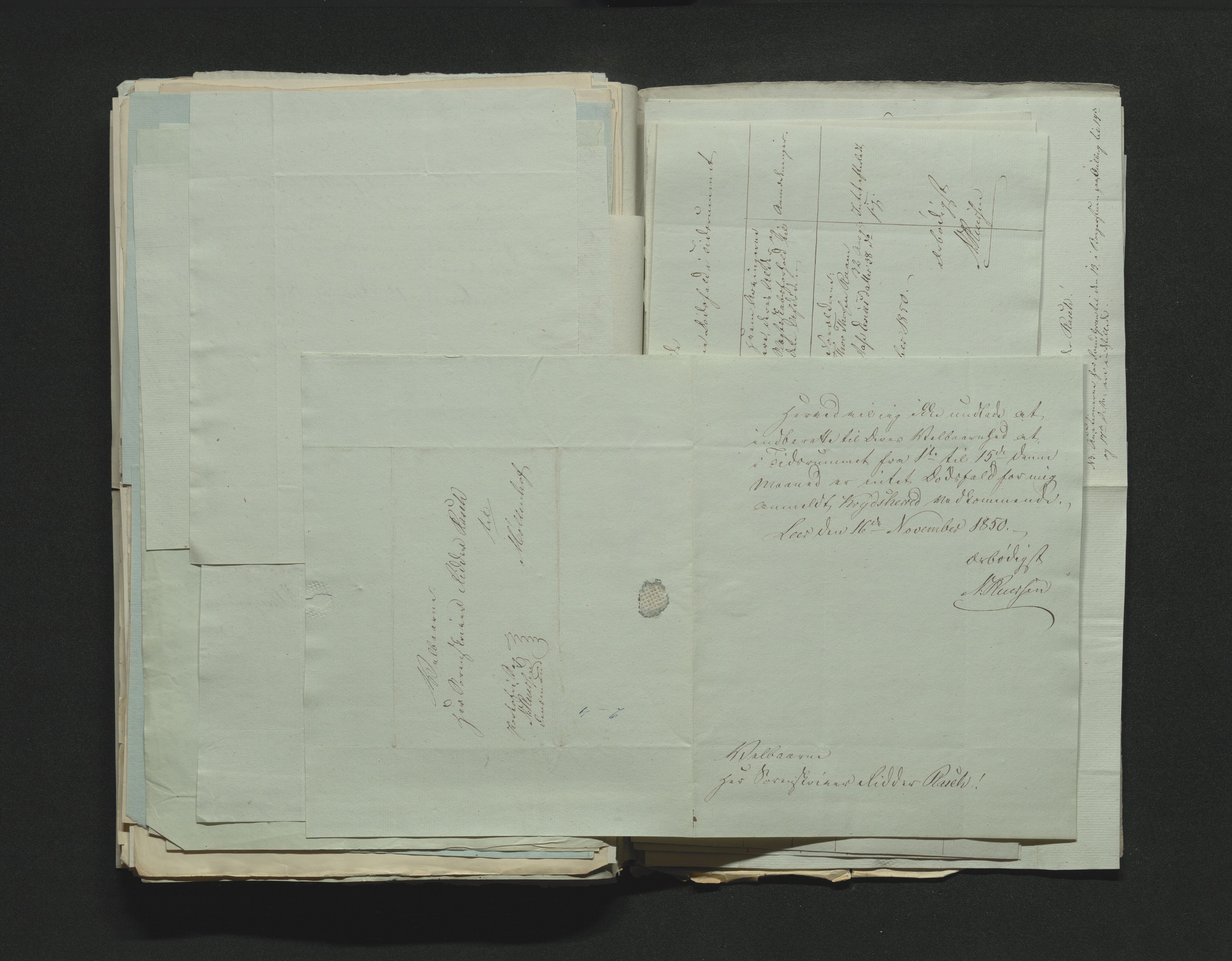 Eiker, Modum og Sigdal sorenskriveri, AV/SAKO-A-123/H/Ha/Hab/L0008: Dødsfallsmeldinger, 1850-1853