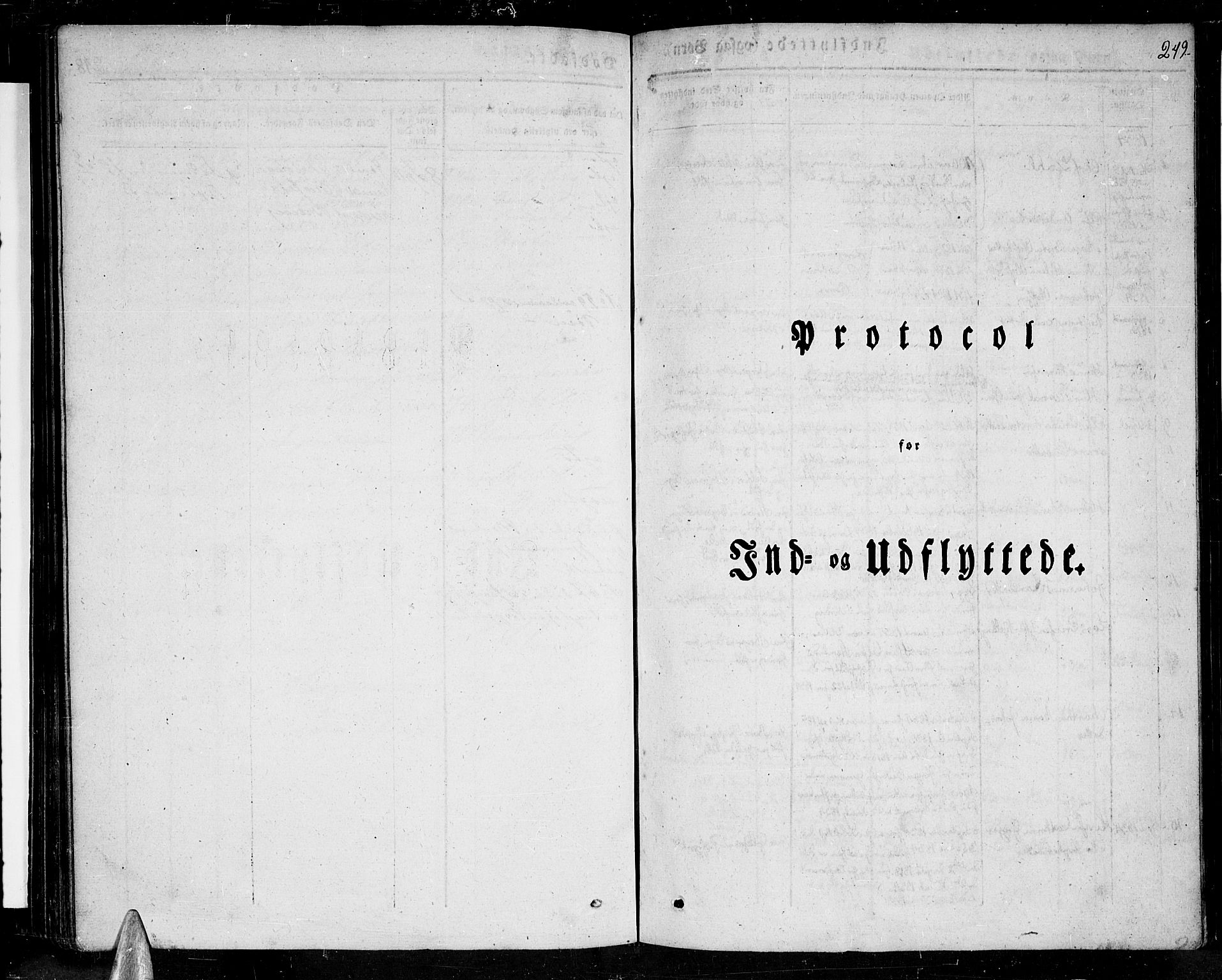 Ministerialprotokoller, klokkerbøker og fødselsregistre - Nordland, SAT/A-1459/852/L0737: Ministerialbok nr. 852A07, 1833-1849, s. 249