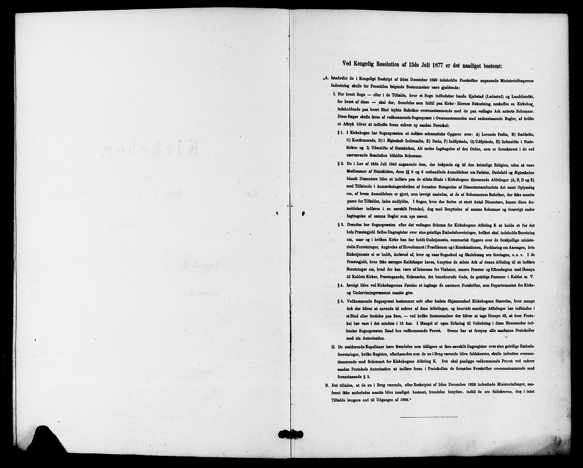 Hjartdal kirkebøker, SAKO/A-270/G/Gb/L0003: Klokkerbok nr. II 3, 1884-1899