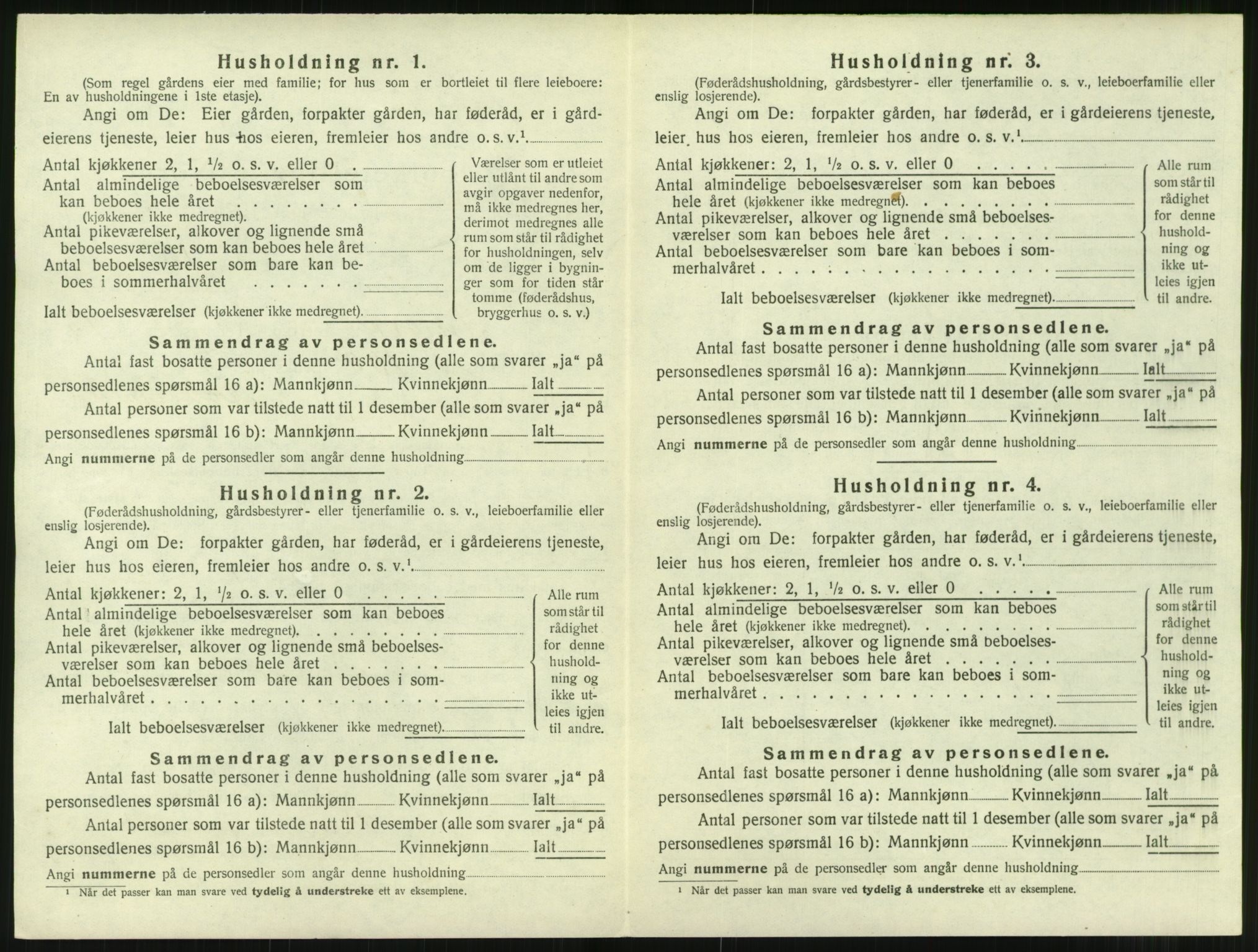 SAT, Folketelling 1920 for 1560 Tingvoll herred, 1920, s. 995