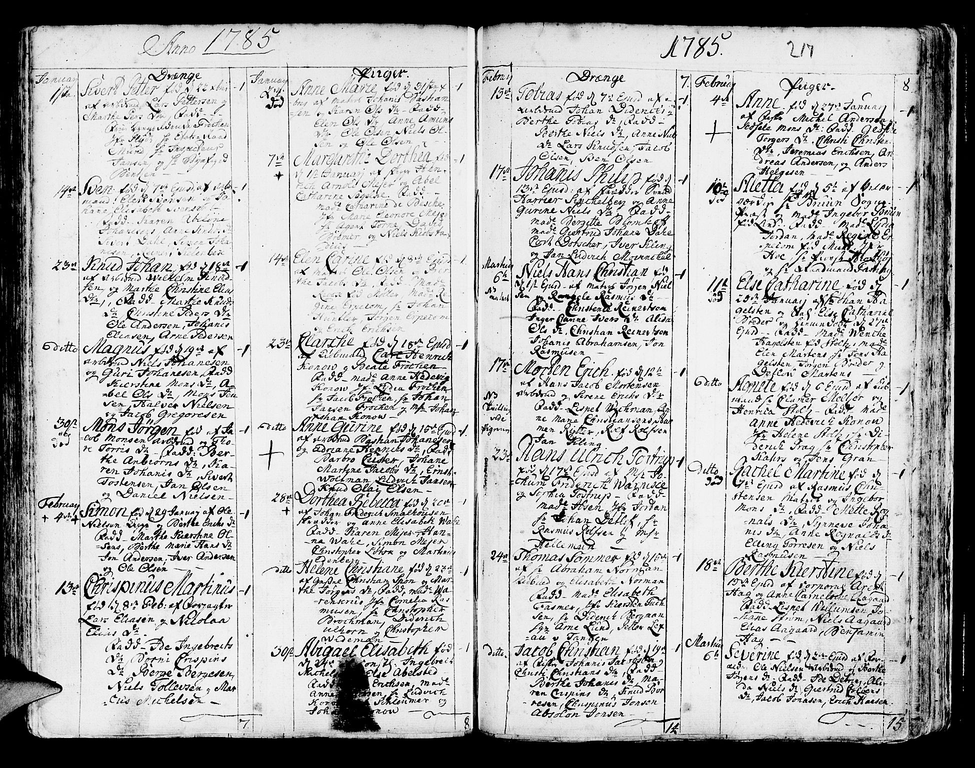 Korskirken sokneprestembete, AV/SAB-A-76101/H/Haa/L0005: Ministerialbok nr. A 5, 1751-1789, s. 217
