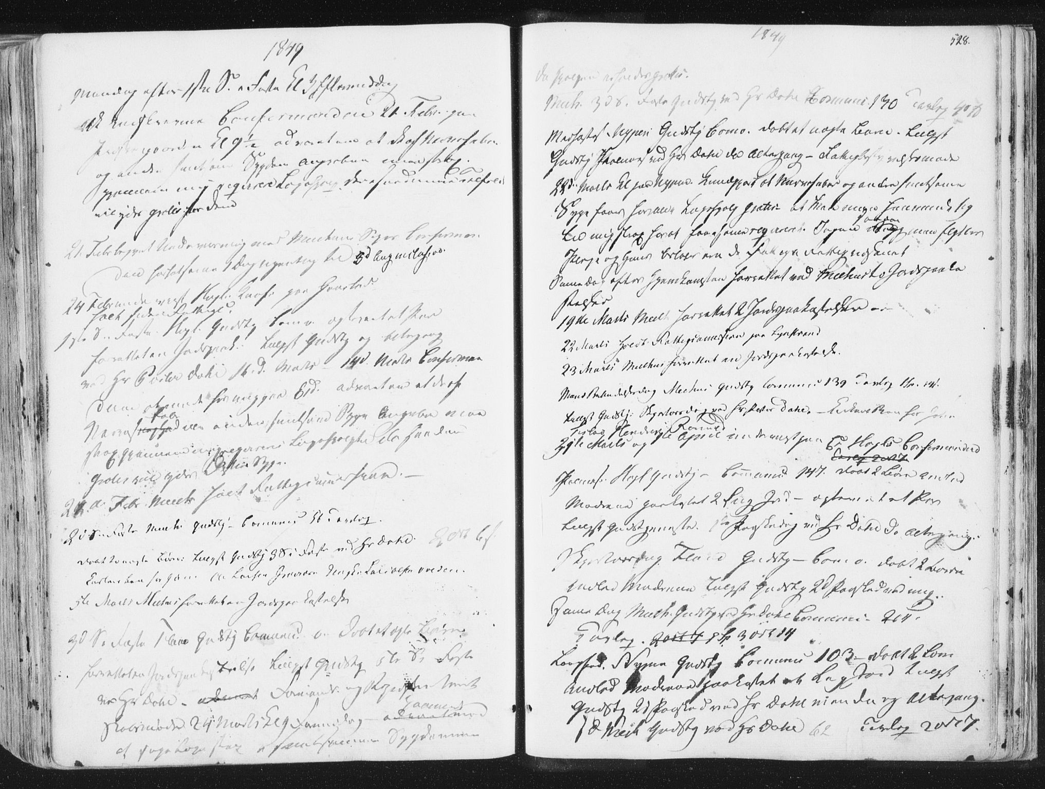 Ministerialprotokoller, klokkerbøker og fødselsregistre - Sør-Trøndelag, SAT/A-1456/691/L1074: Ministerialbok nr. 691A06, 1842-1852, s. 528