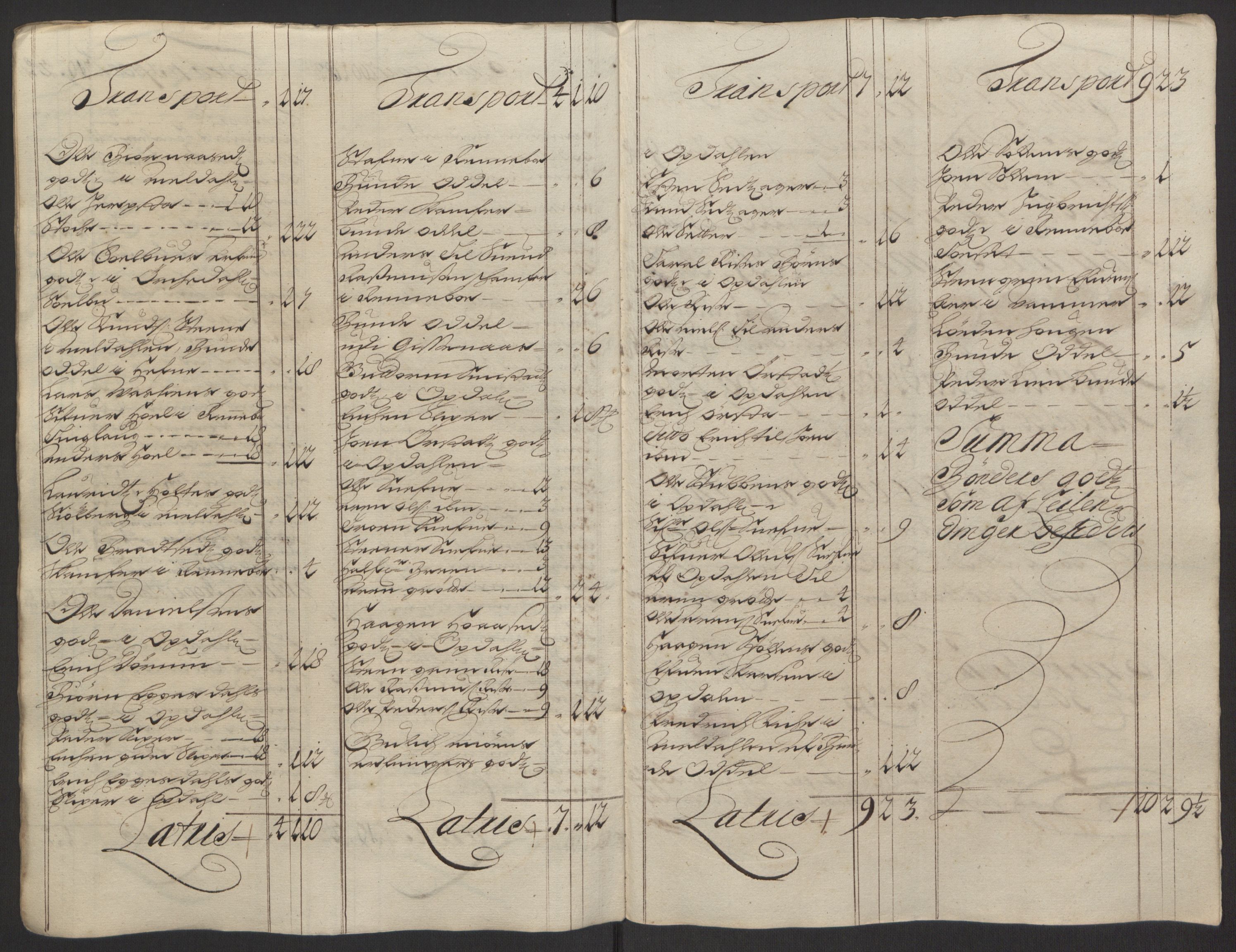 Rentekammeret inntil 1814, Reviderte regnskaper, Fogderegnskap, AV/RA-EA-4092/R58/L3938: Fogderegnskap Orkdal, 1693, s. 92