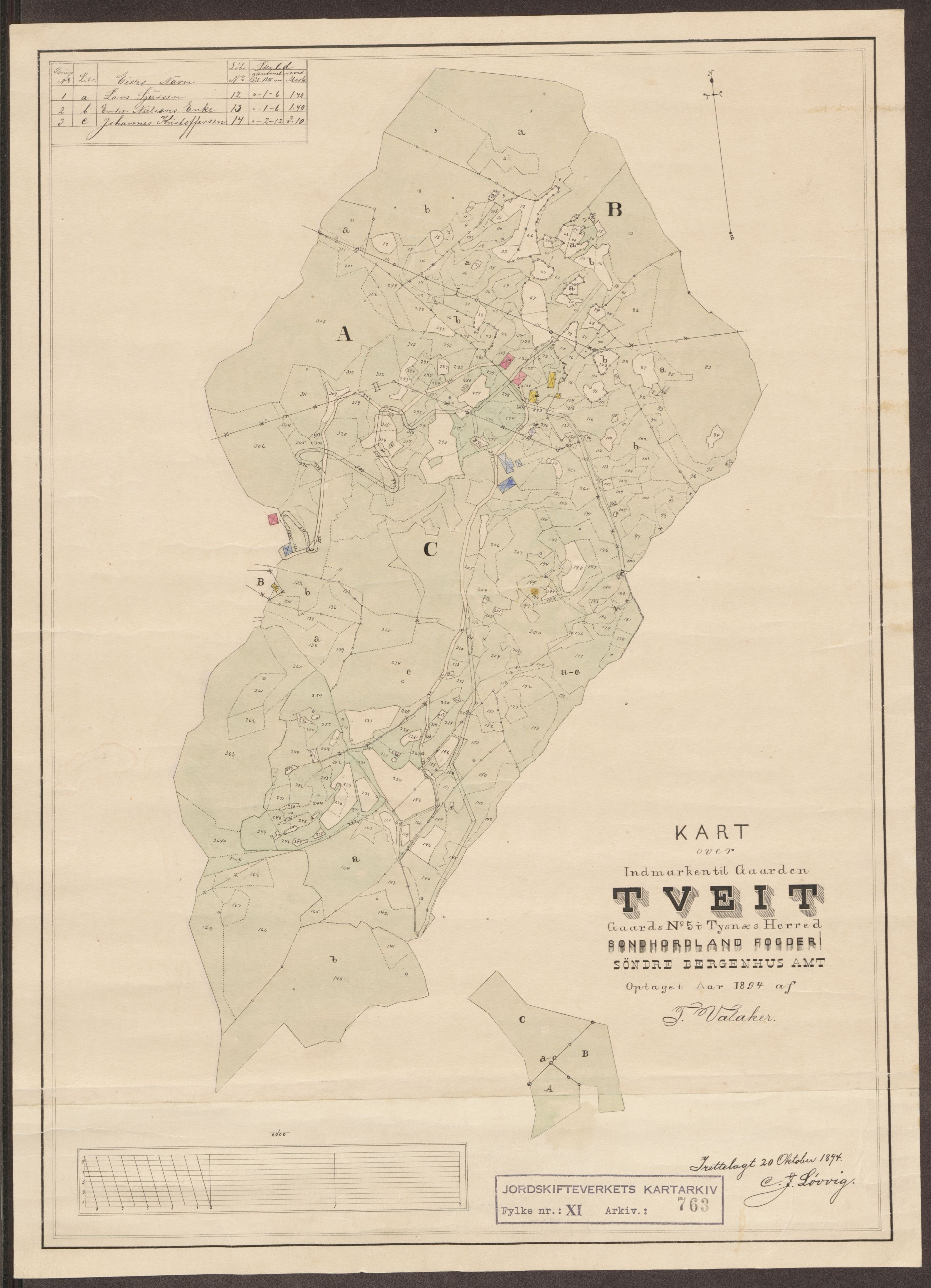 Jordskifteverkets kartarkiv, AV/RA-S-3929/T, 1859-1988, s. 893