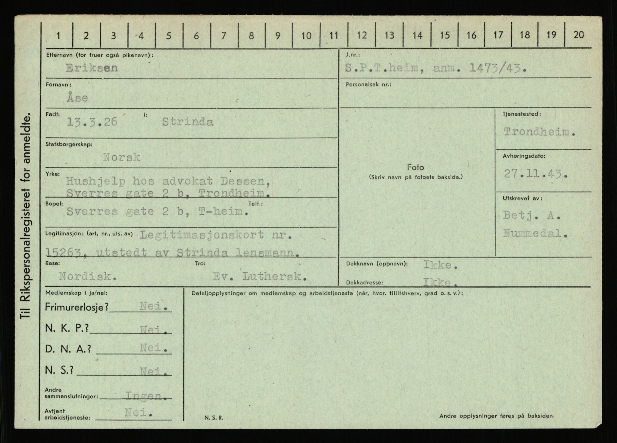 Statspolitiet - Hovedkontoret / Osloavdelingen, AV/RA-S-1329/C/Ca/L0004: Eid - funn av gjenstander	, 1943-1945, s. 1467