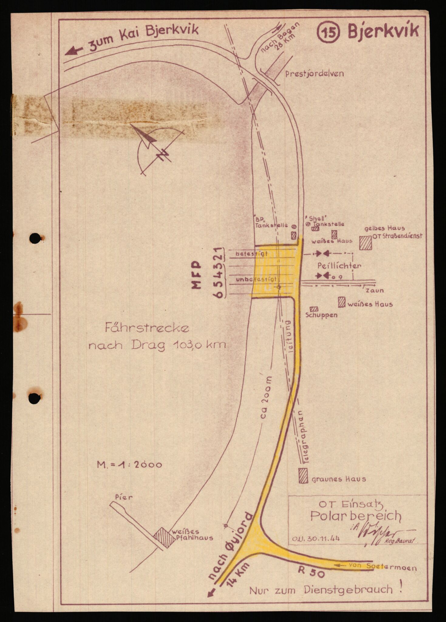 Tyske arkiver, Organisation Todt (OT), Einsatzgruppe Wiking, AV/RA-RAFA-2188/1/E/E2/E2d/L0023: Fähren und Anlegen, 1942-1944, s. 12