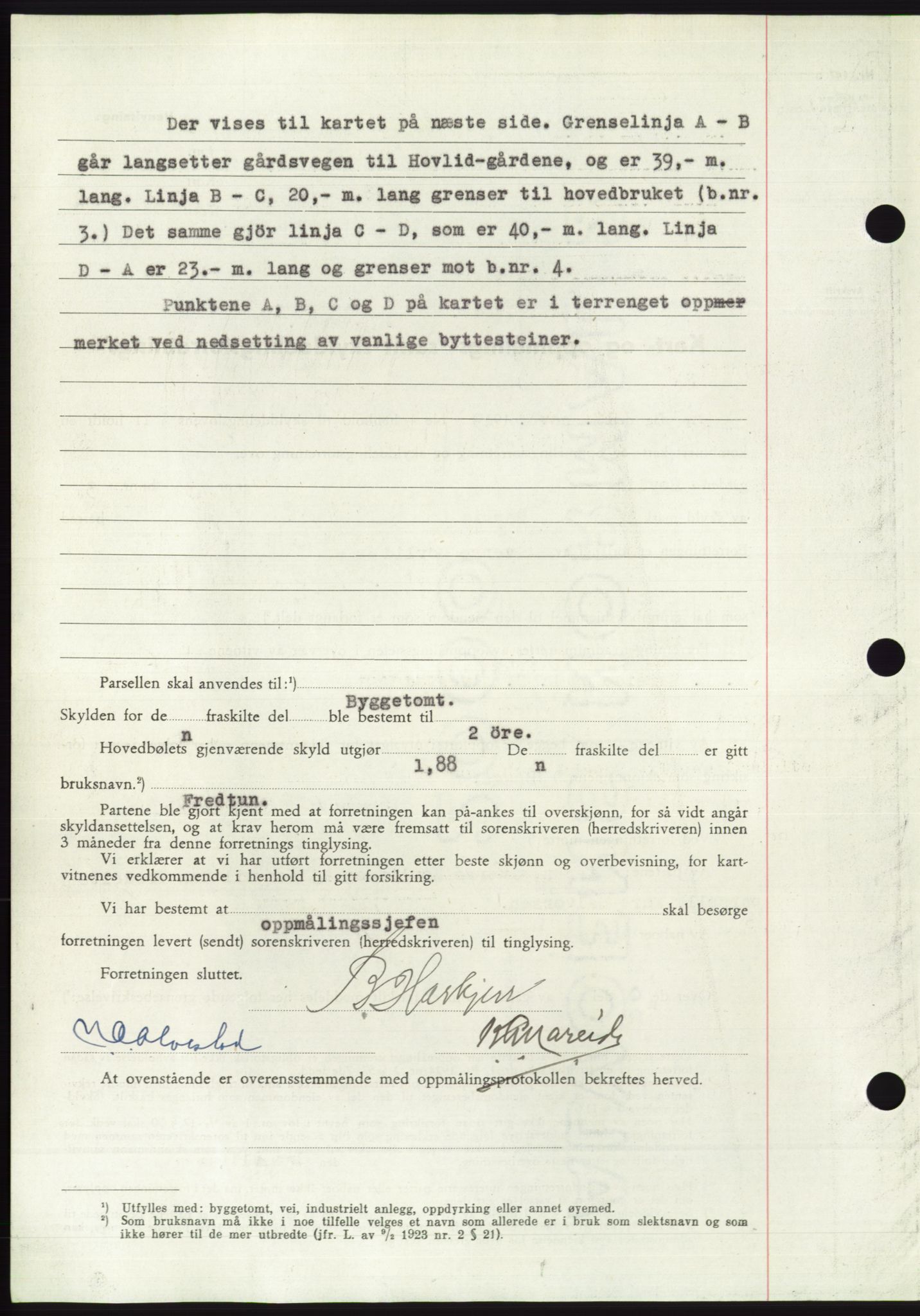 Søre Sunnmøre sorenskriveri, AV/SAT-A-4122/1/2/2C/L0085: Pantebok nr. 11A, 1949-1949, Dagboknr: 2118/1949