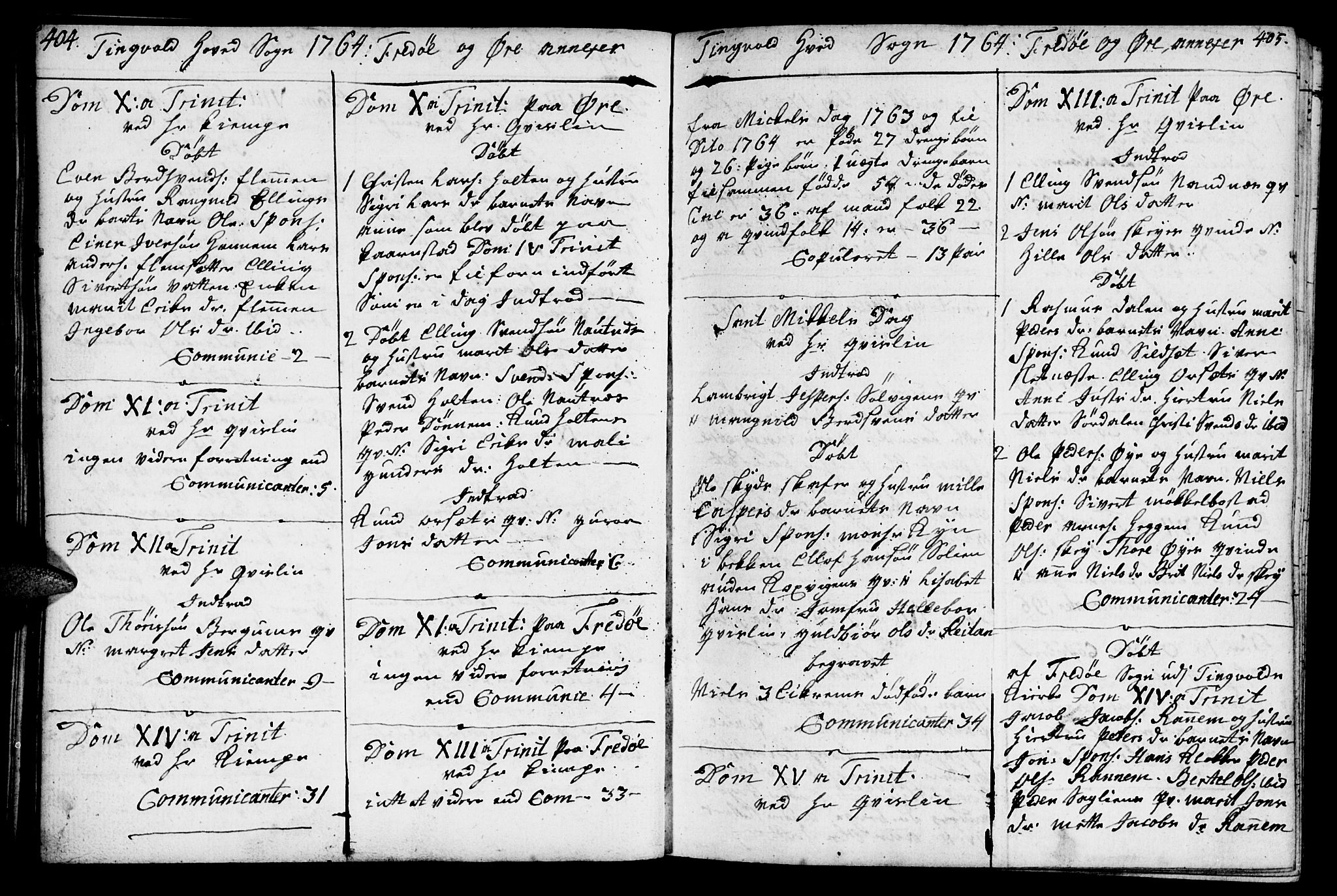 Ministerialprotokoller, klokkerbøker og fødselsregistre - Møre og Romsdal, AV/SAT-A-1454/586/L0979: Ministerialbok nr. 586A05, 1751-1776, s. 404-405