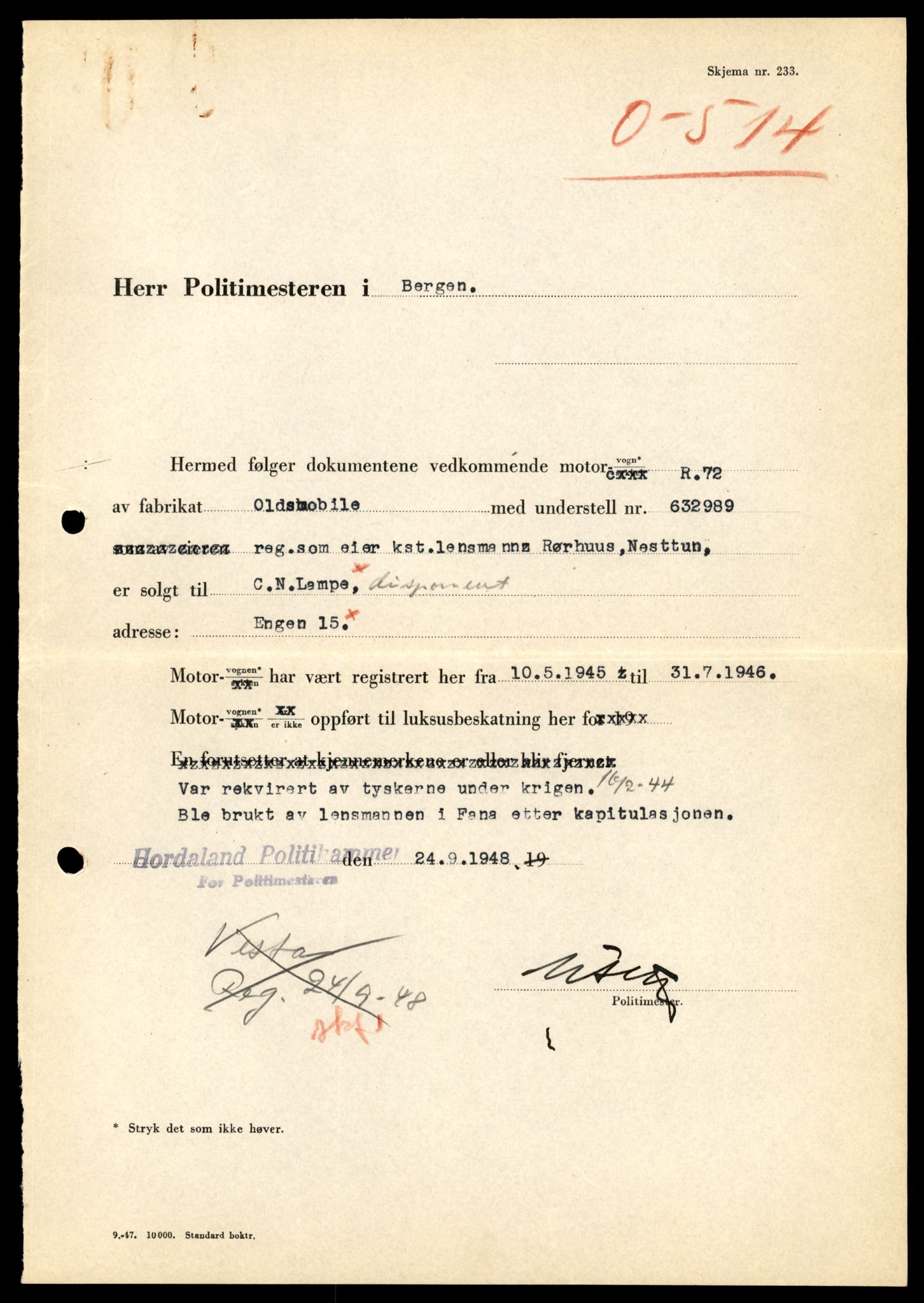 Møre og Romsdal vegkontor - Ålesund trafikkstasjon, AV/SAT-A-4099/F/Fe/L0022: Registreringskort for kjøretøy T 10584 - T 10694, 1927-1998, s. 2141