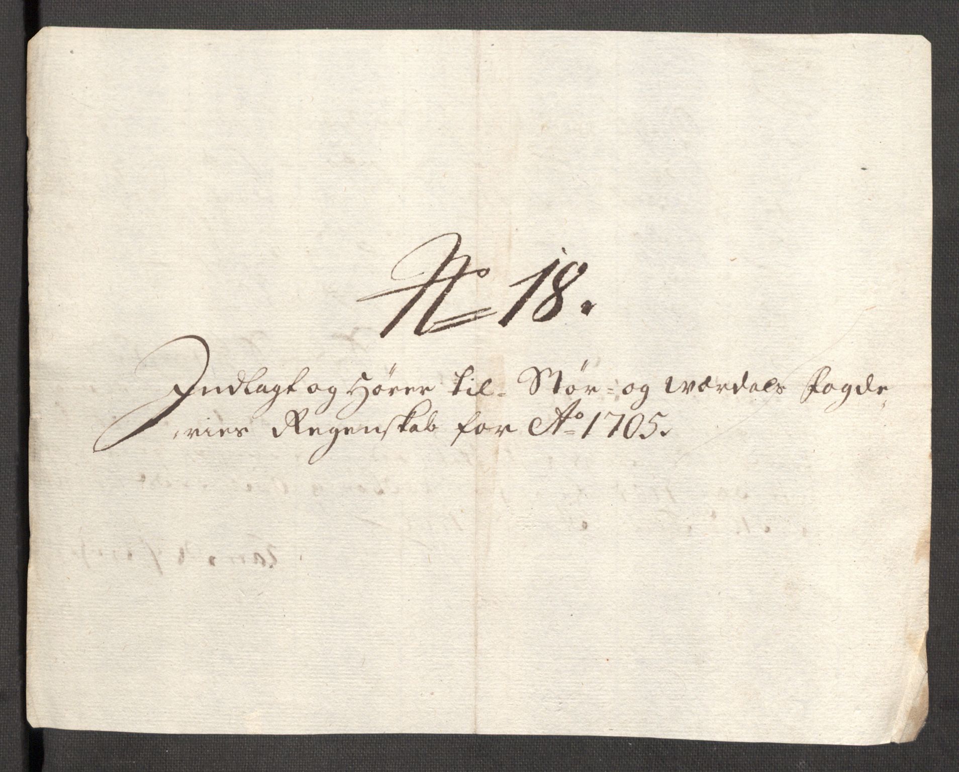 Rentekammeret inntil 1814, Reviderte regnskaper, Fogderegnskap, RA/EA-4092/R62/L4196: Fogderegnskap Stjørdal og Verdal, 1705-1706, s. 203