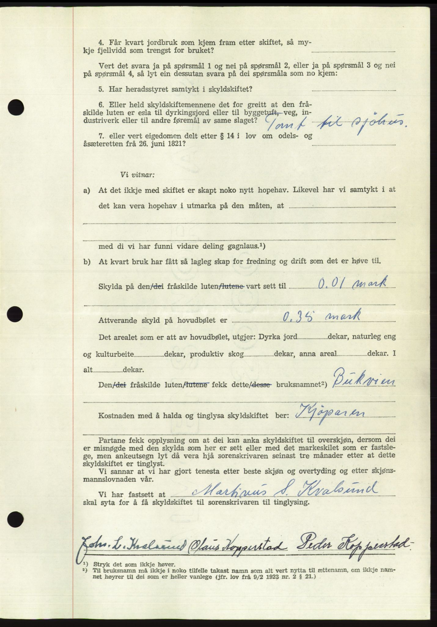 Søre Sunnmøre sorenskriveri, AV/SAT-A-4122/1/2/2C/L0108: Pantebok nr. 34A, 1957-1958, Dagboknr: 2710/1957