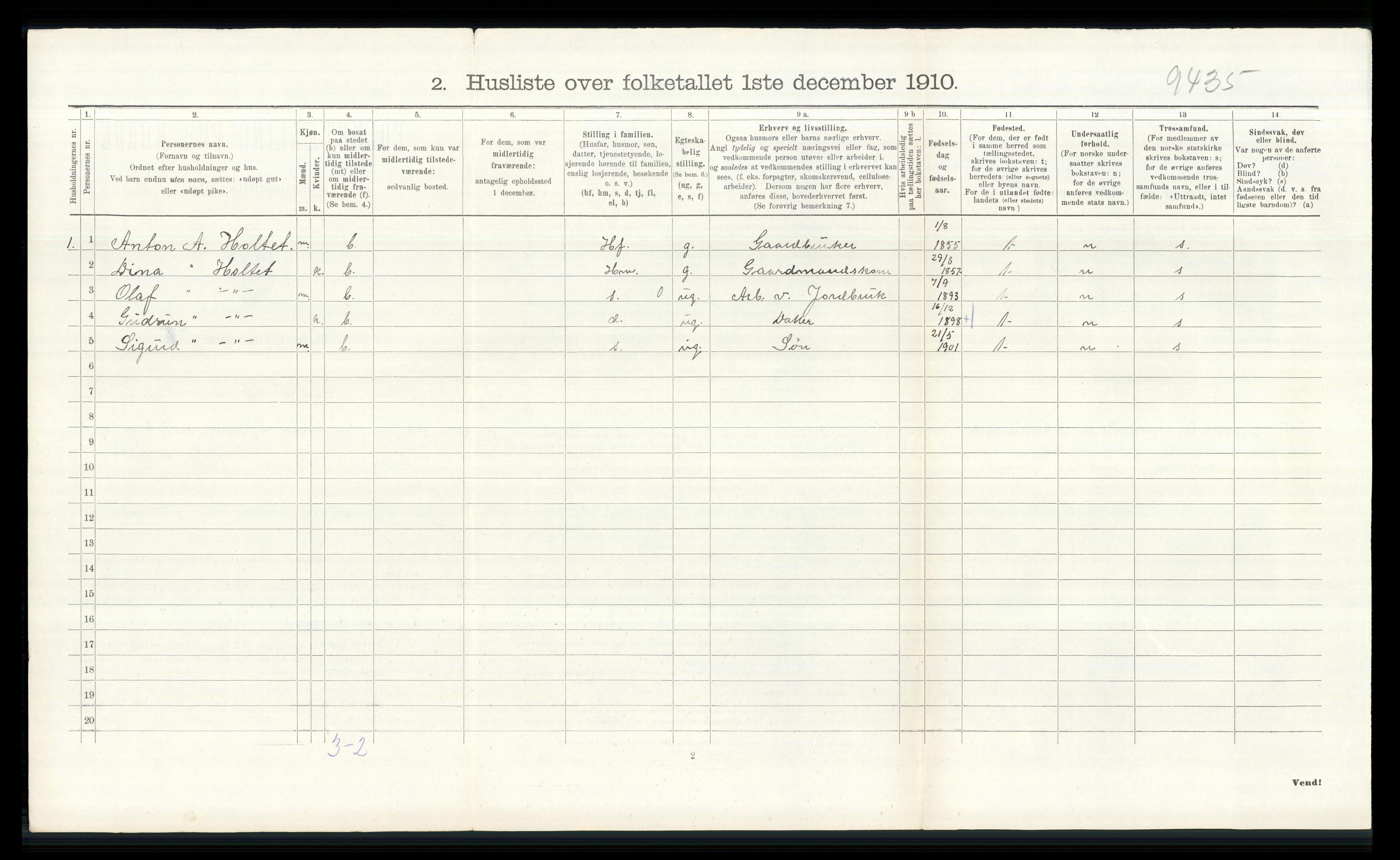 RA, Folketelling 1910 for 0237 Eidsvoll herred, 1910, s. 2959