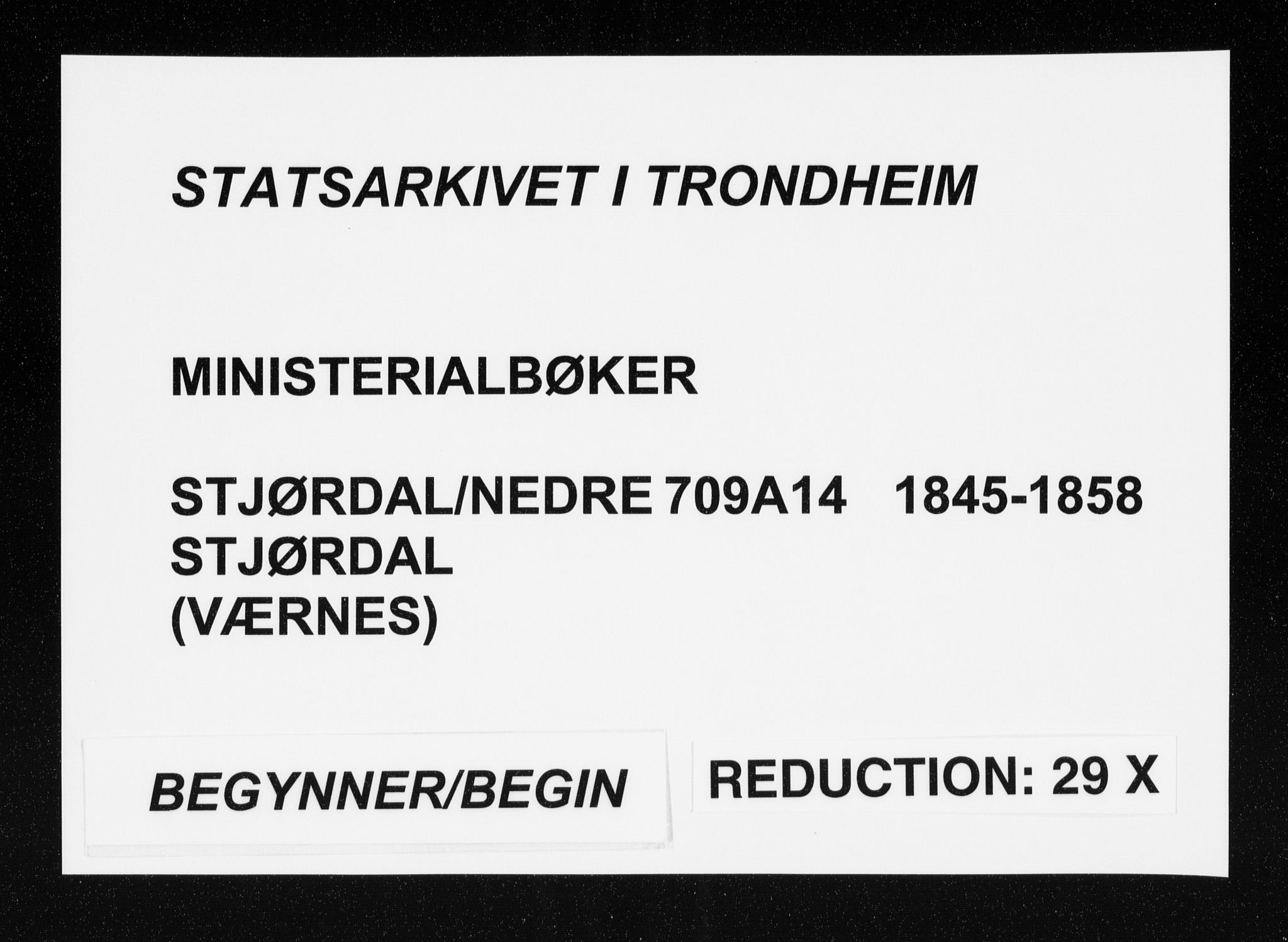 Ministerialprotokoller, klokkerbøker og fødselsregistre - Nord-Trøndelag, AV/SAT-A-1458/709/L0074: Ministerialbok nr. 709A14, 1845-1858