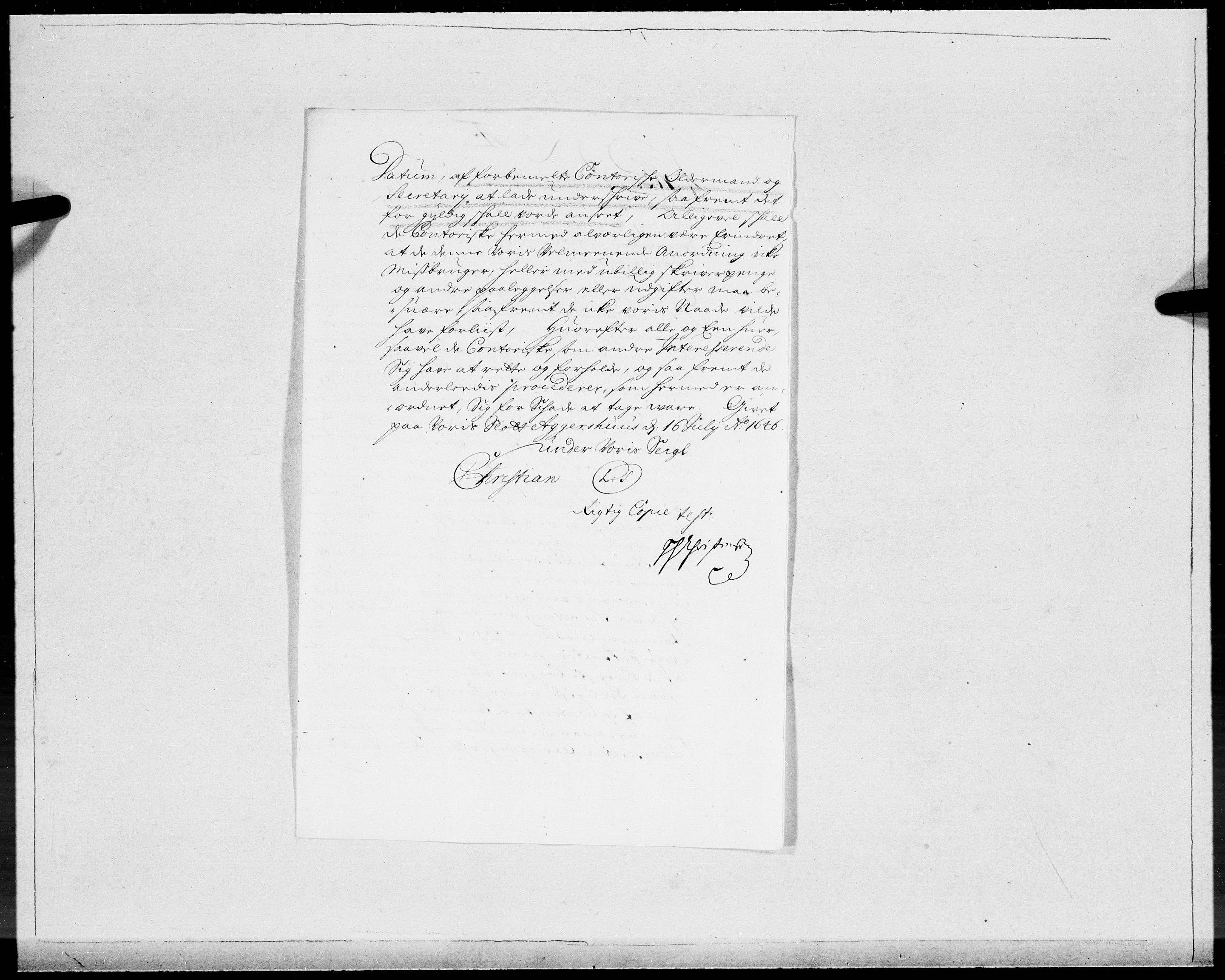 Danske Kanselli 1572-1799, AV/RA-EA-3023/F/Fc/Fcc/Fcca/L0063: Norske innlegg 1572-1799, 1707, s. 13