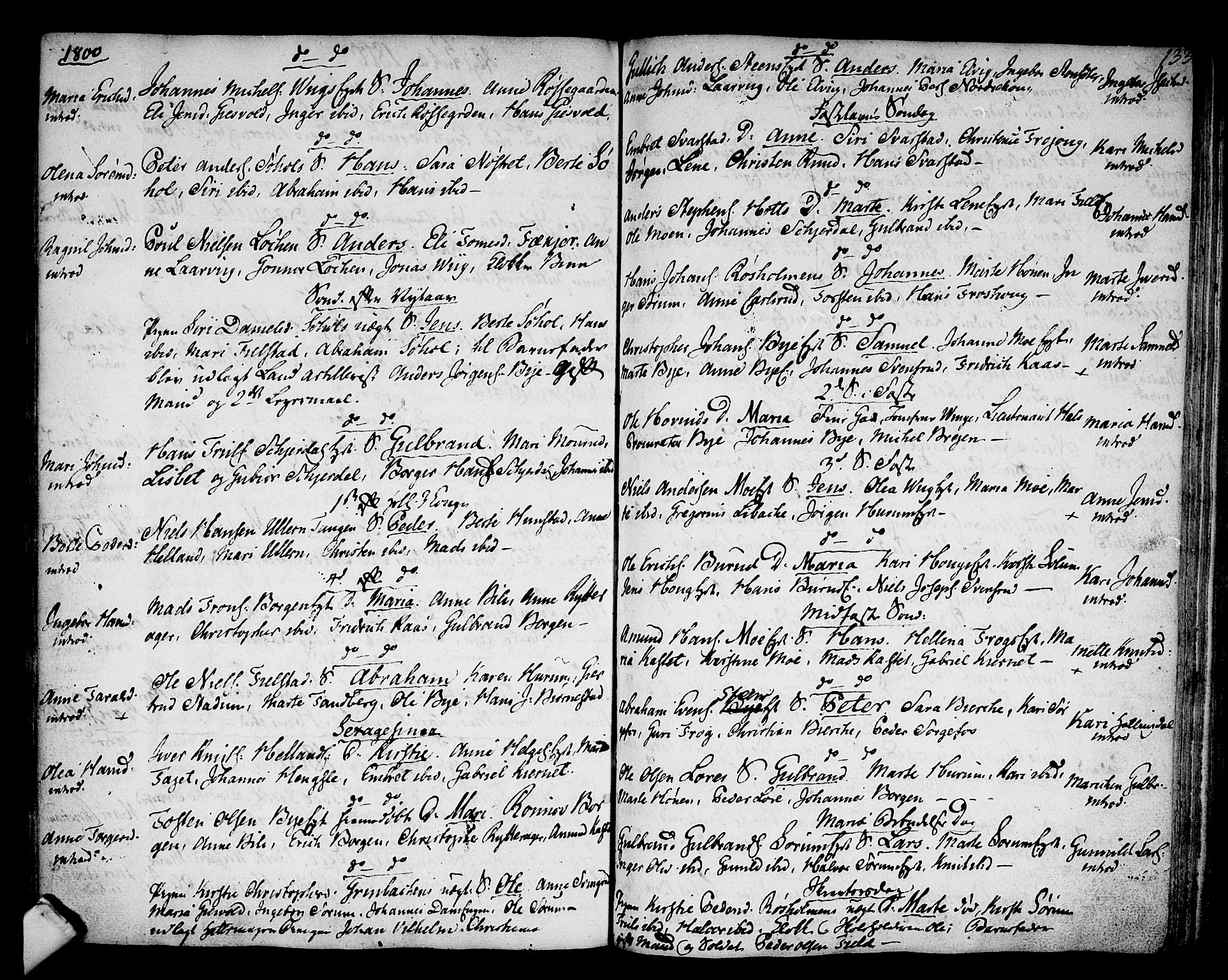 Hole kirkebøker, SAKO/A-228/F/Fa/L0002: Ministerialbok nr. I 2, 1766-1814, s. 133