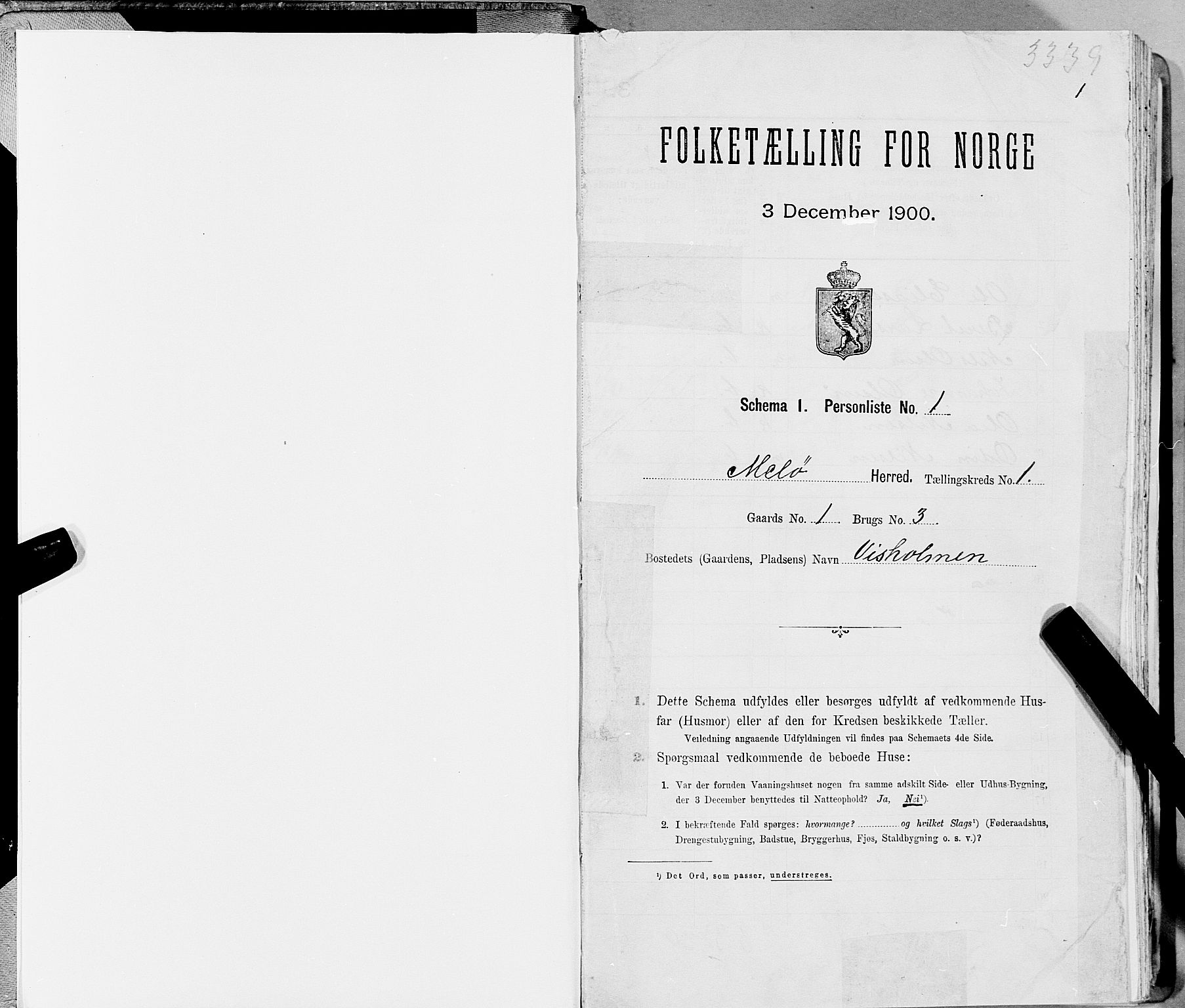 SAT, Folketelling 1900 for 1837 Meløy herred, 1900, s. 22