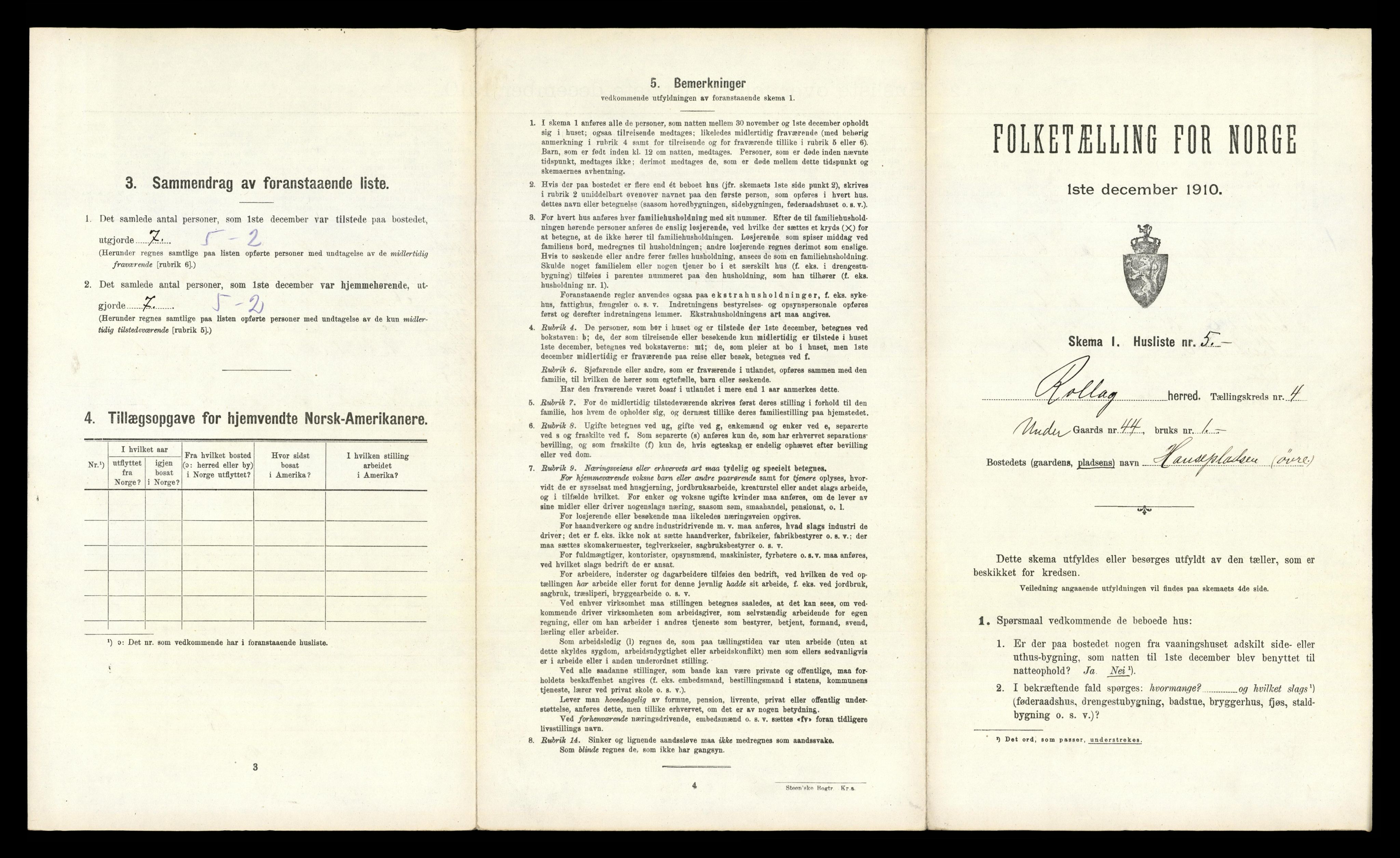RA, Folketelling 1910 for 0632 Rollag herred, 1910, s. 231