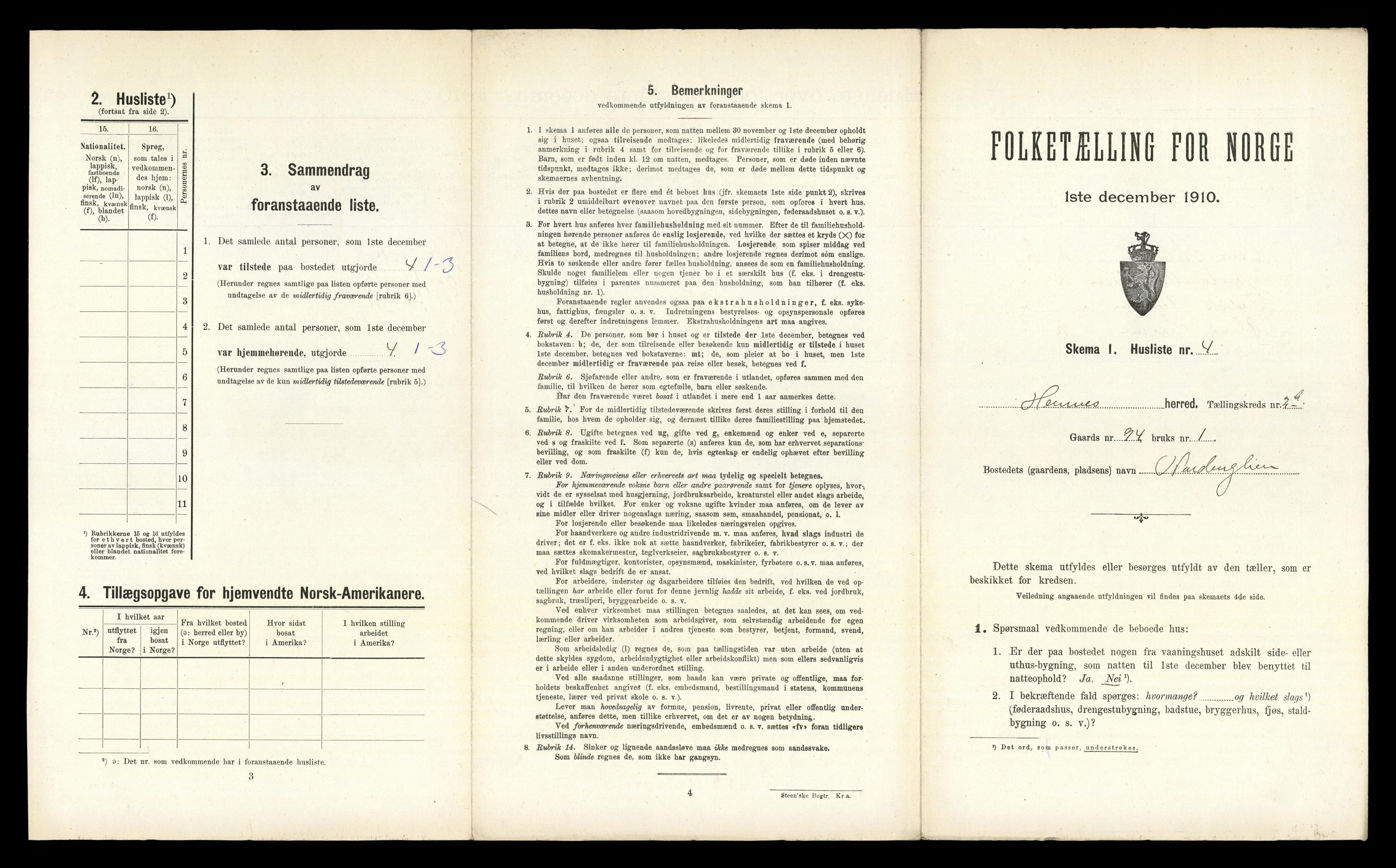 RA, Folketelling 1910 for 1832 Hemnes herred, 1910, s. 802